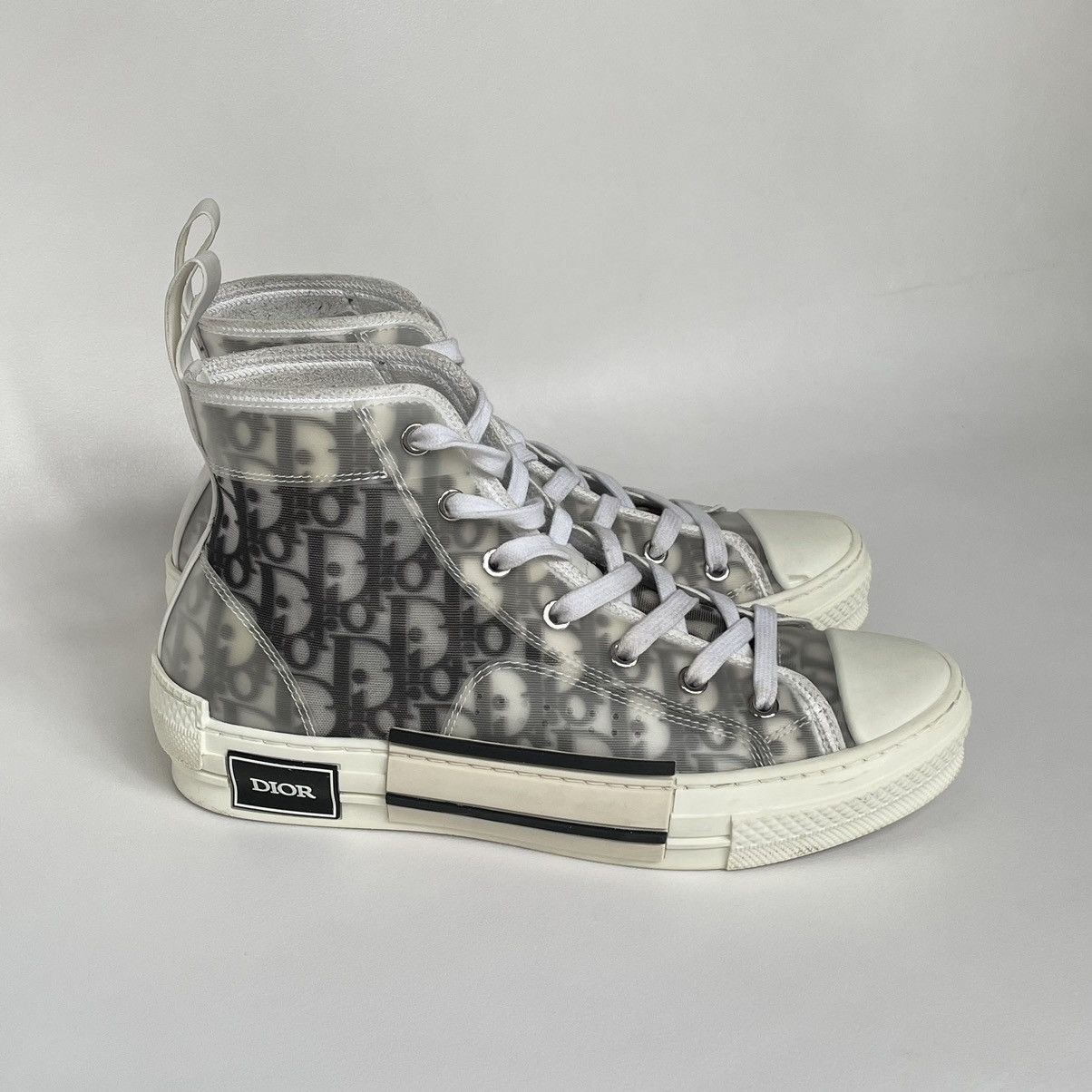 Dior Oblique Logo Print B23 Sneakers Size US 9 / IT 39 - 17 Thumbnail