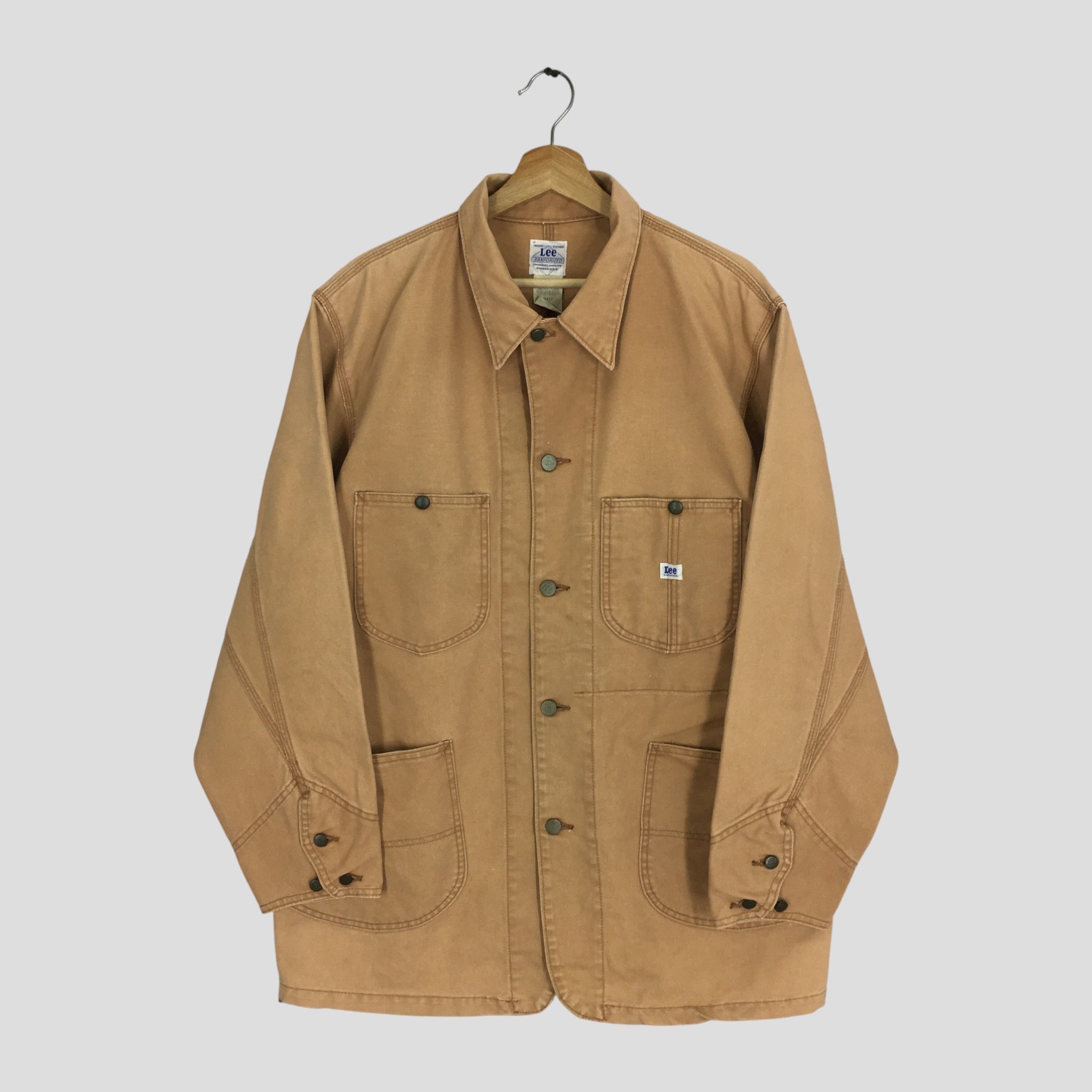 Lee Vintage 90's Lee Sanforized Hunting Brown Duck Chore Size US L / EU 52-54 / 3 - 1 Thumbnail