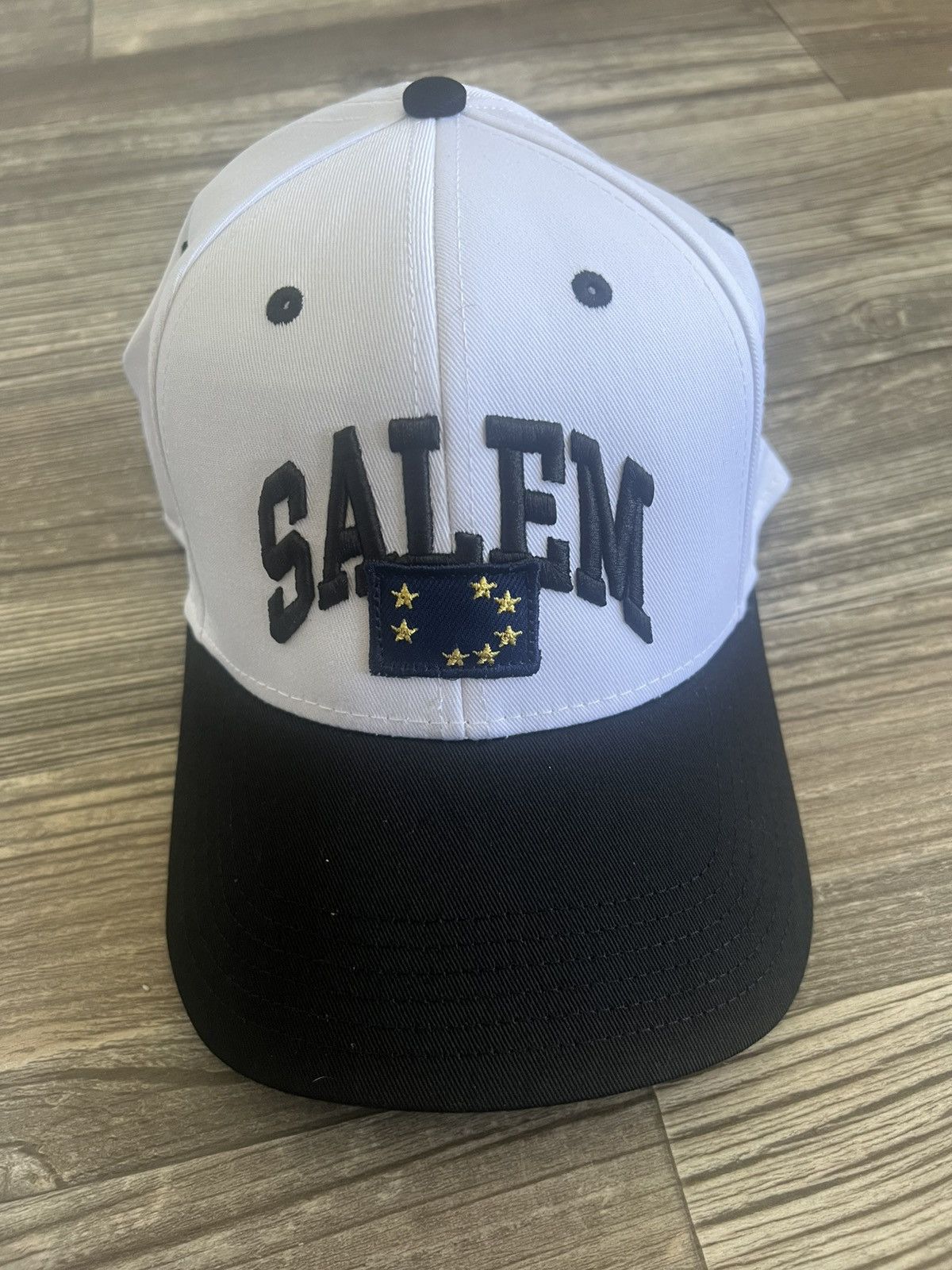 S4LEM Salem Flag Hat Black and White Size ONE SIZE - 2 Thumbnail