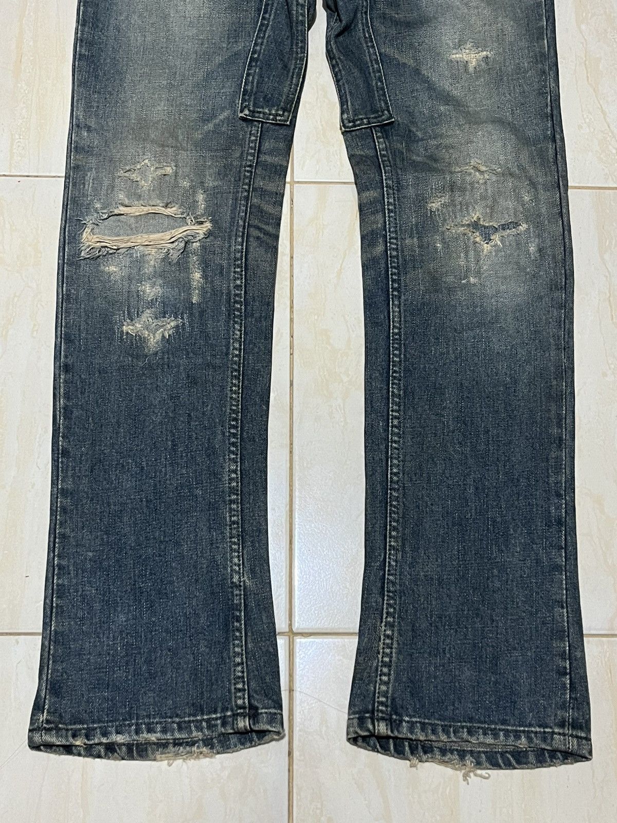 Ego Tripping EGO Tripping Japan Denim Distressed Size US 29 - 4 Thumbnail