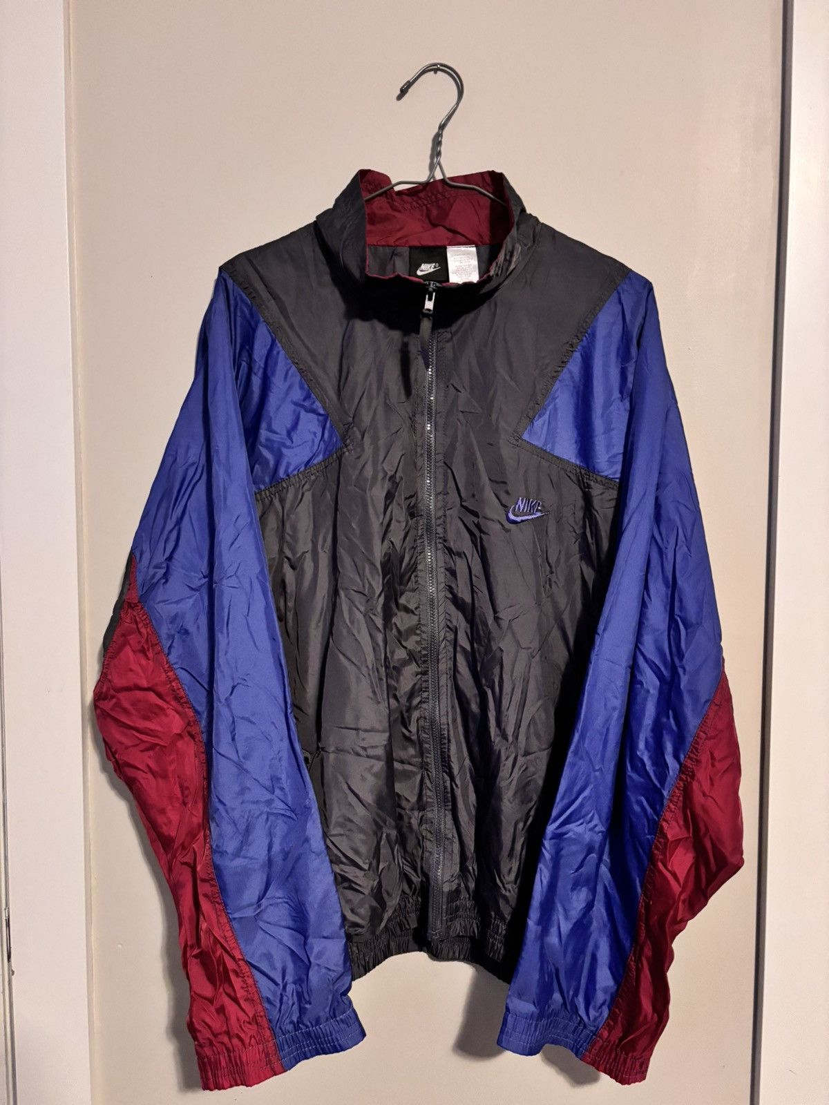 Nike Vintage Nike Windbreaker 90s Size US L / EU 52-54 / 3 - 1 Thumbnail