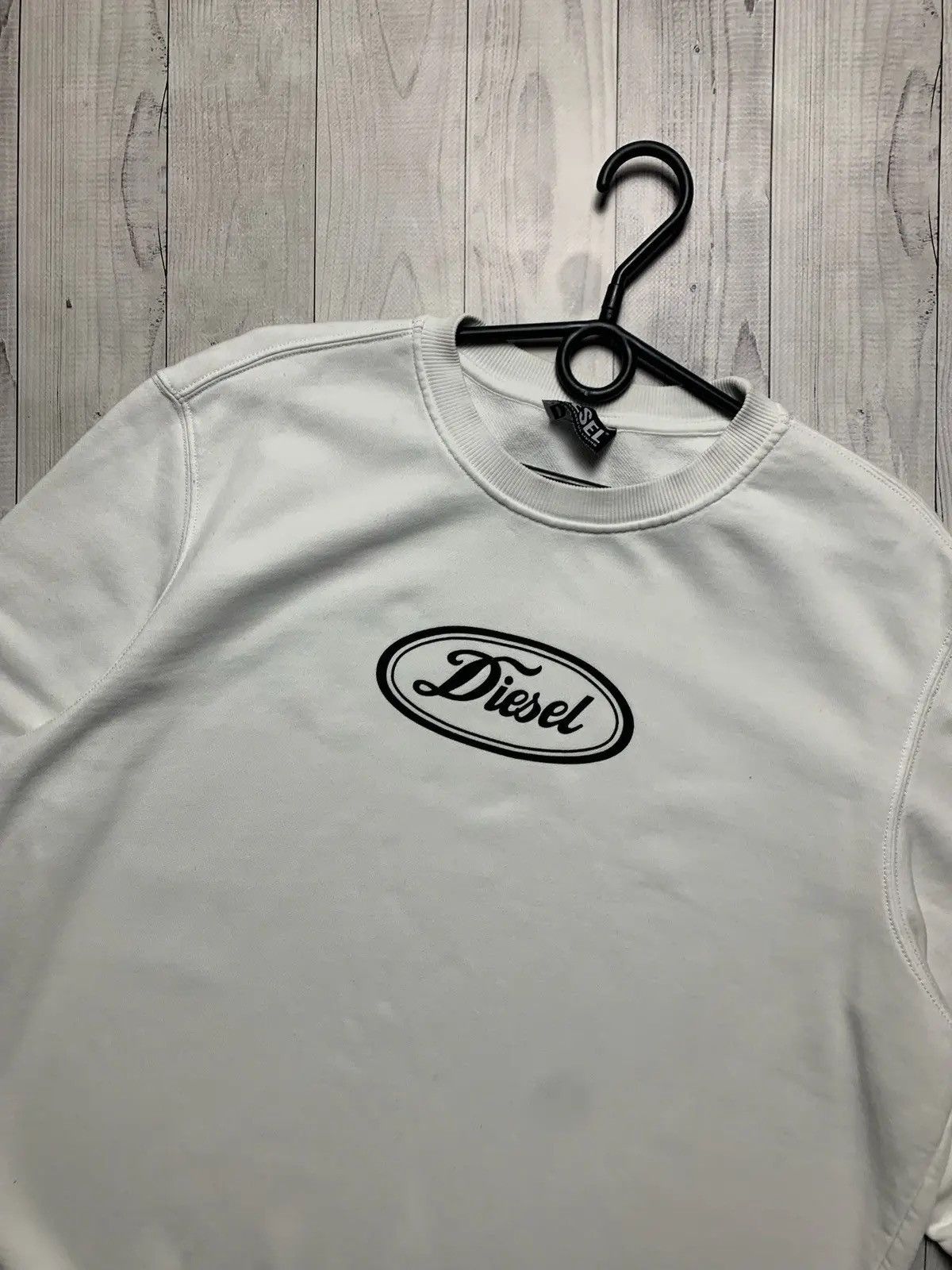 Diesel Vintage Diesel sweatshirt central logo Ford style XL Size US XL / EU 56 / 4 - 2 Thumbnail