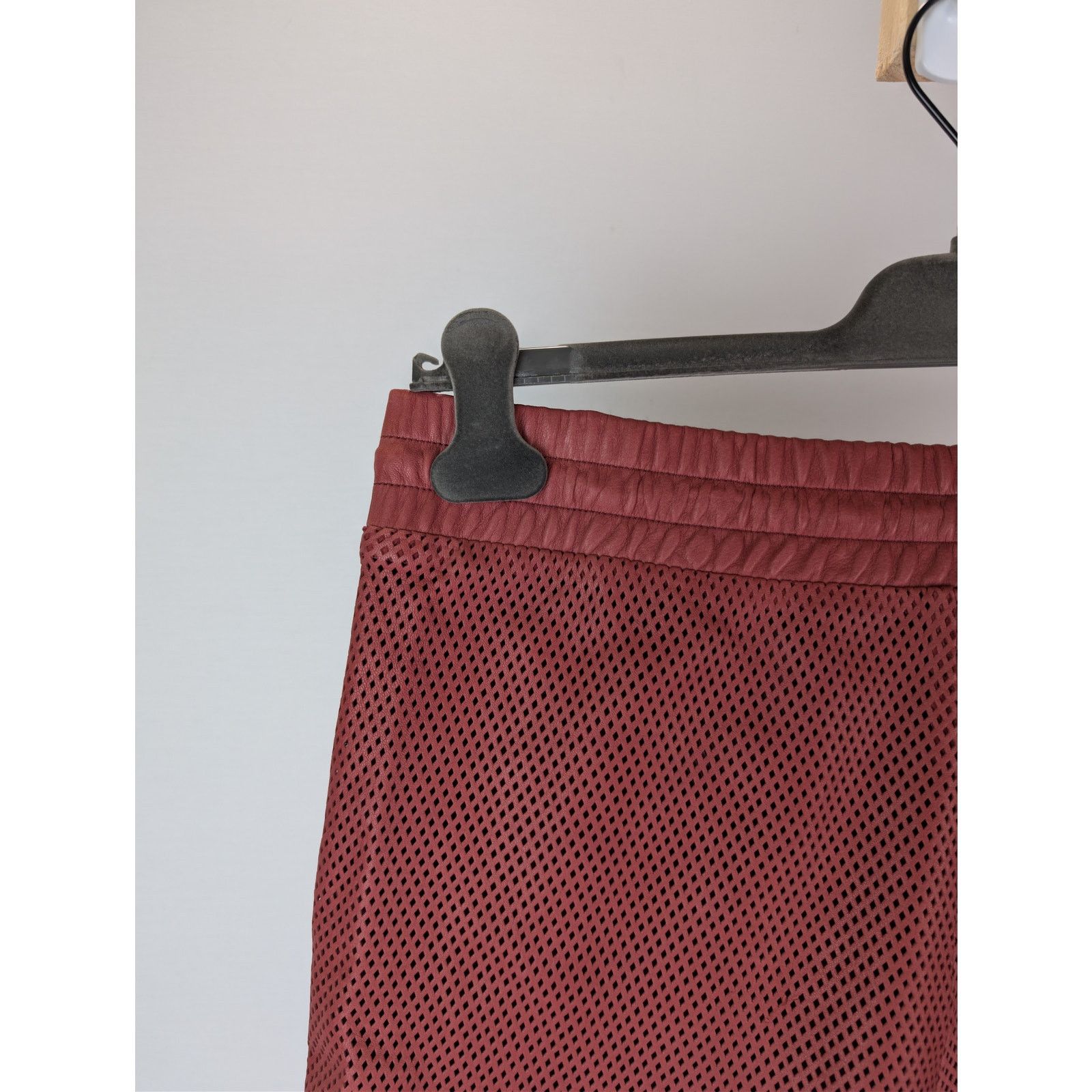 Amiri o1rshd1 MA Perforated Leather Shorts in Sun Dried Tomato Size US 32 / EU 48 - 16 Thumbnail