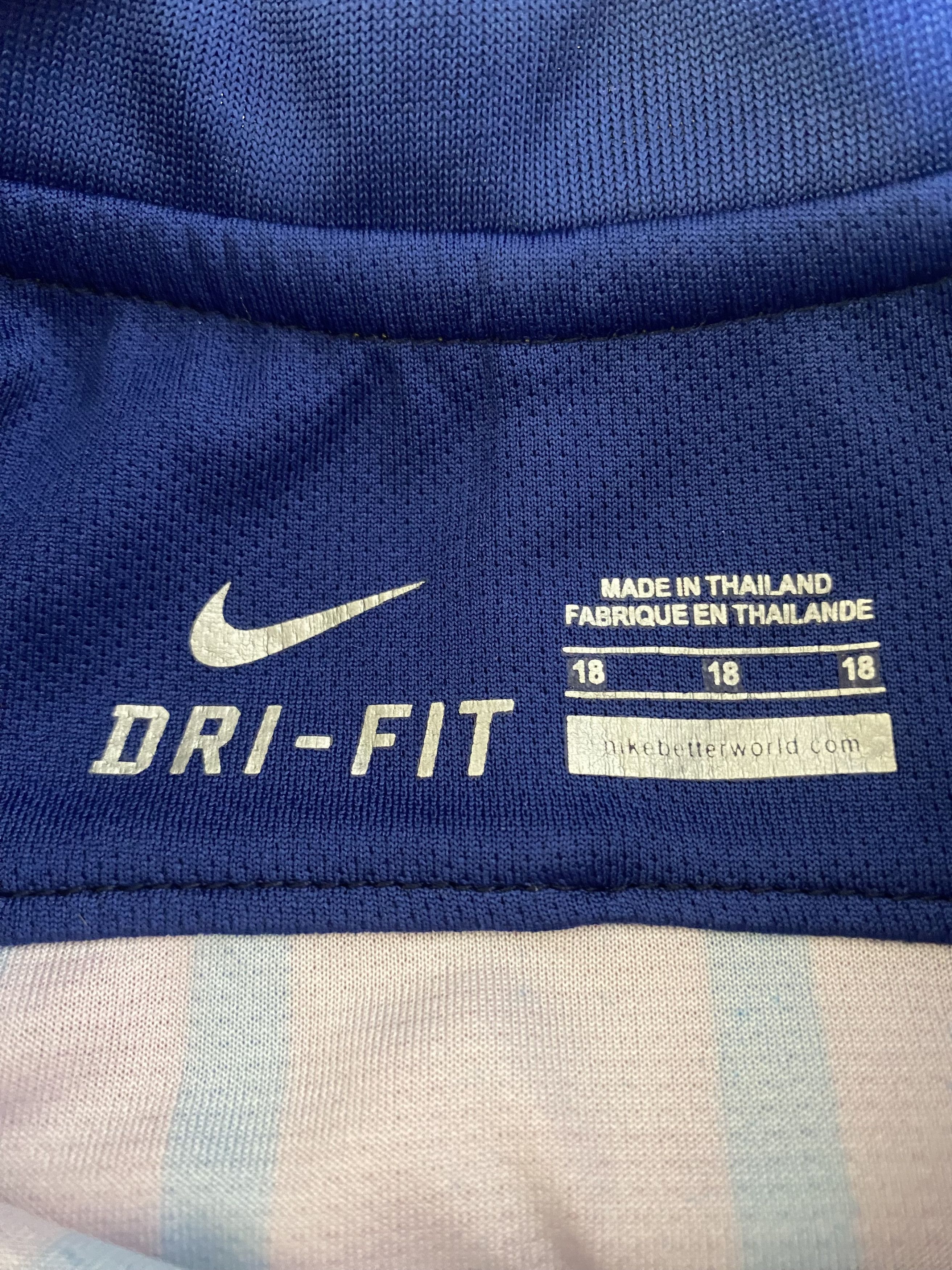 Nike F.C. BARCELONA #10 MESSI 2017 - 2018 Nike children - UNIQUE Size US XXS / EU 40 - 7 Thumbnail