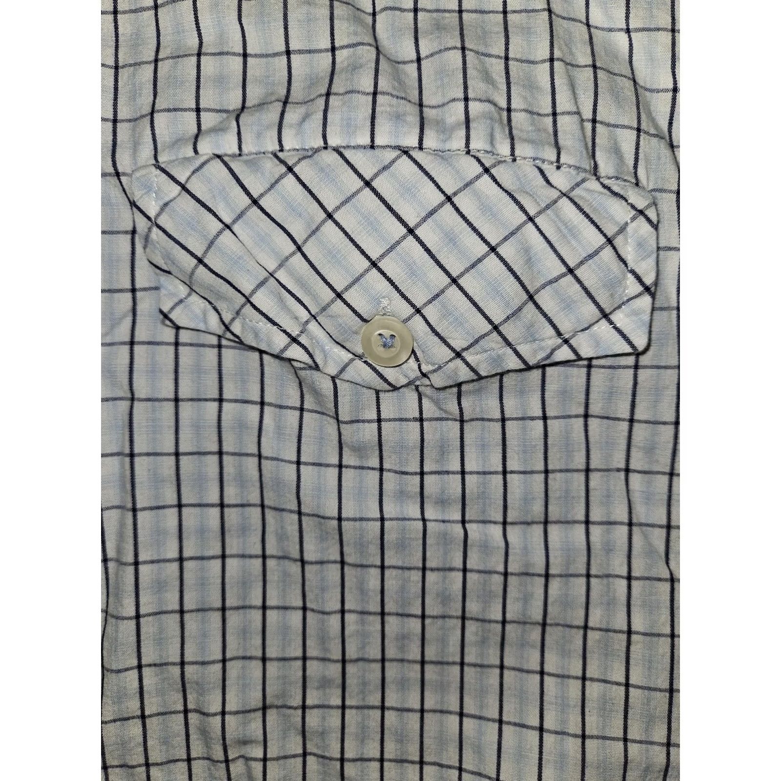 English Laundry VINTAGE English Laundry Shirt Mens 2XLT White Check Classic Embroidered Short Sleeve Size US XXL / EU 58 / 5 - 5 Thumbnail