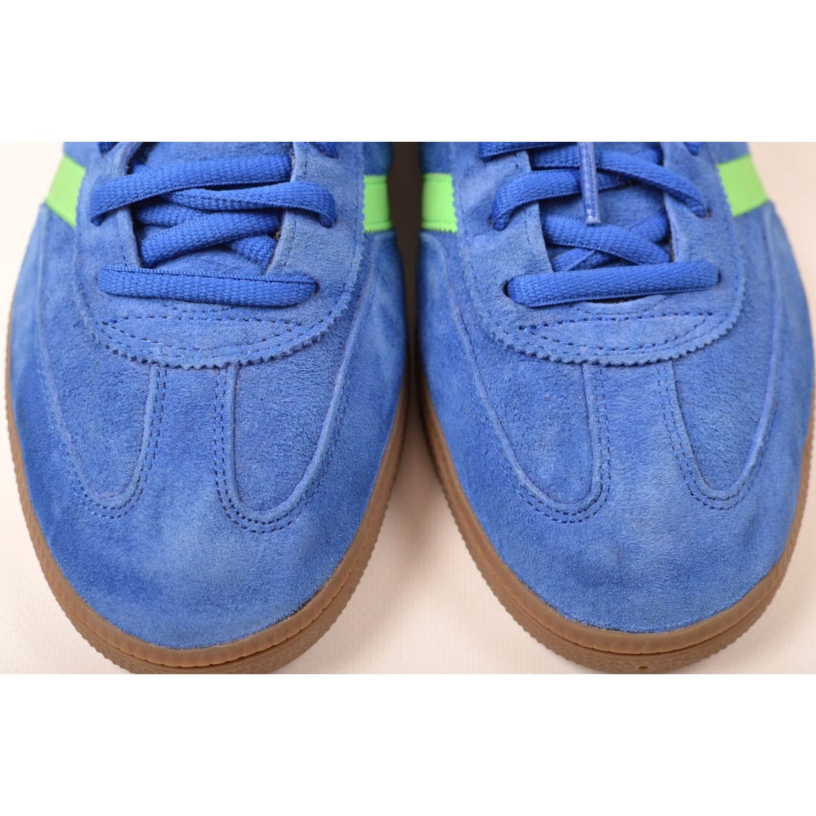 Adidas Adidas Originals Spezial True Blue / Green Zest / Metallic Gold Sneaker Mens US 9 1/2 Blue Q23095 Size US 9 / EU 42 - 2 Thumbnail
