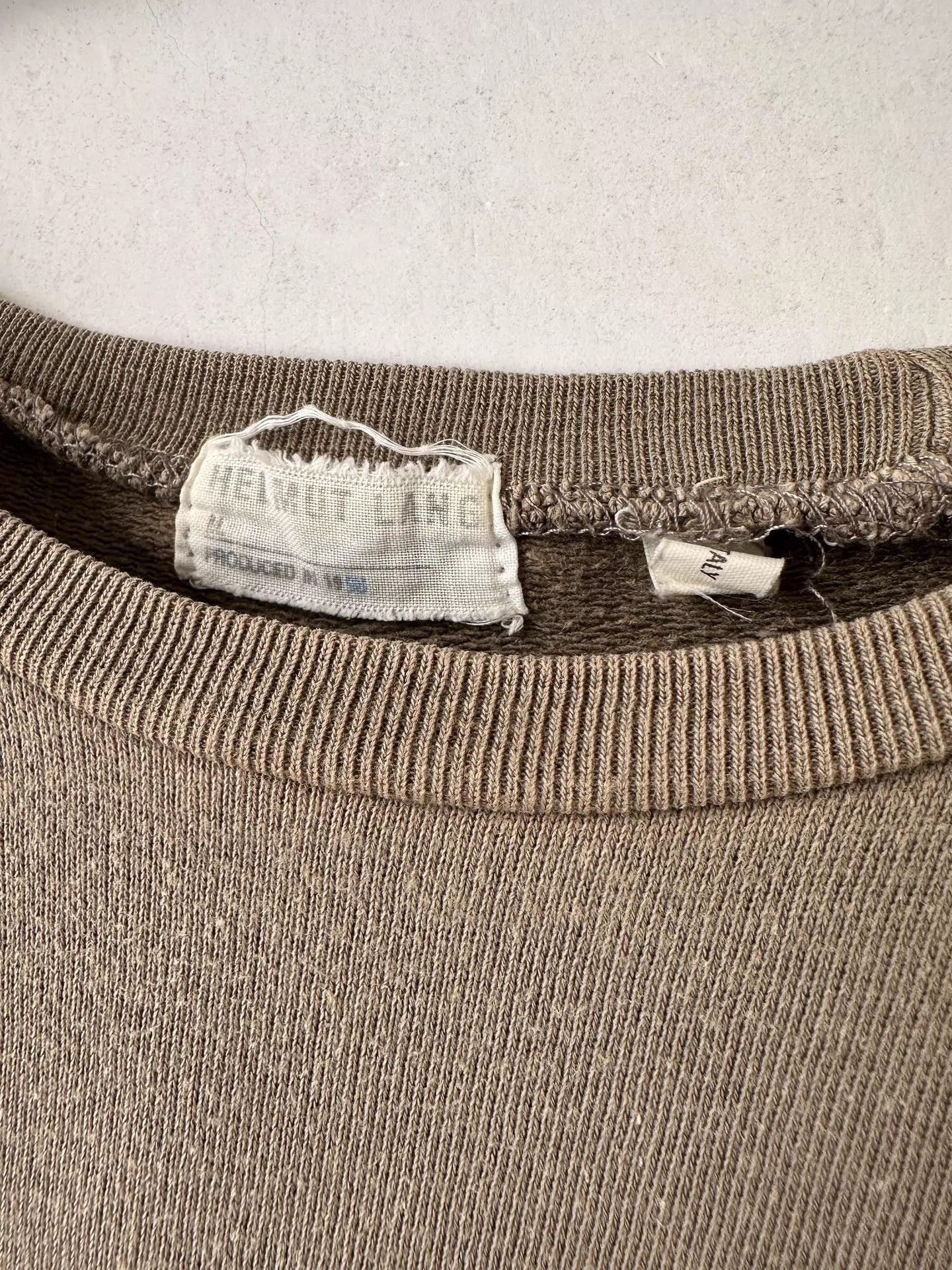 Helmut Lang Helmut Lang 98 Raf Archive Cotton Short Sleeve Vest L Size US L / EU 52-54 / 3 - 4 Thumbnail