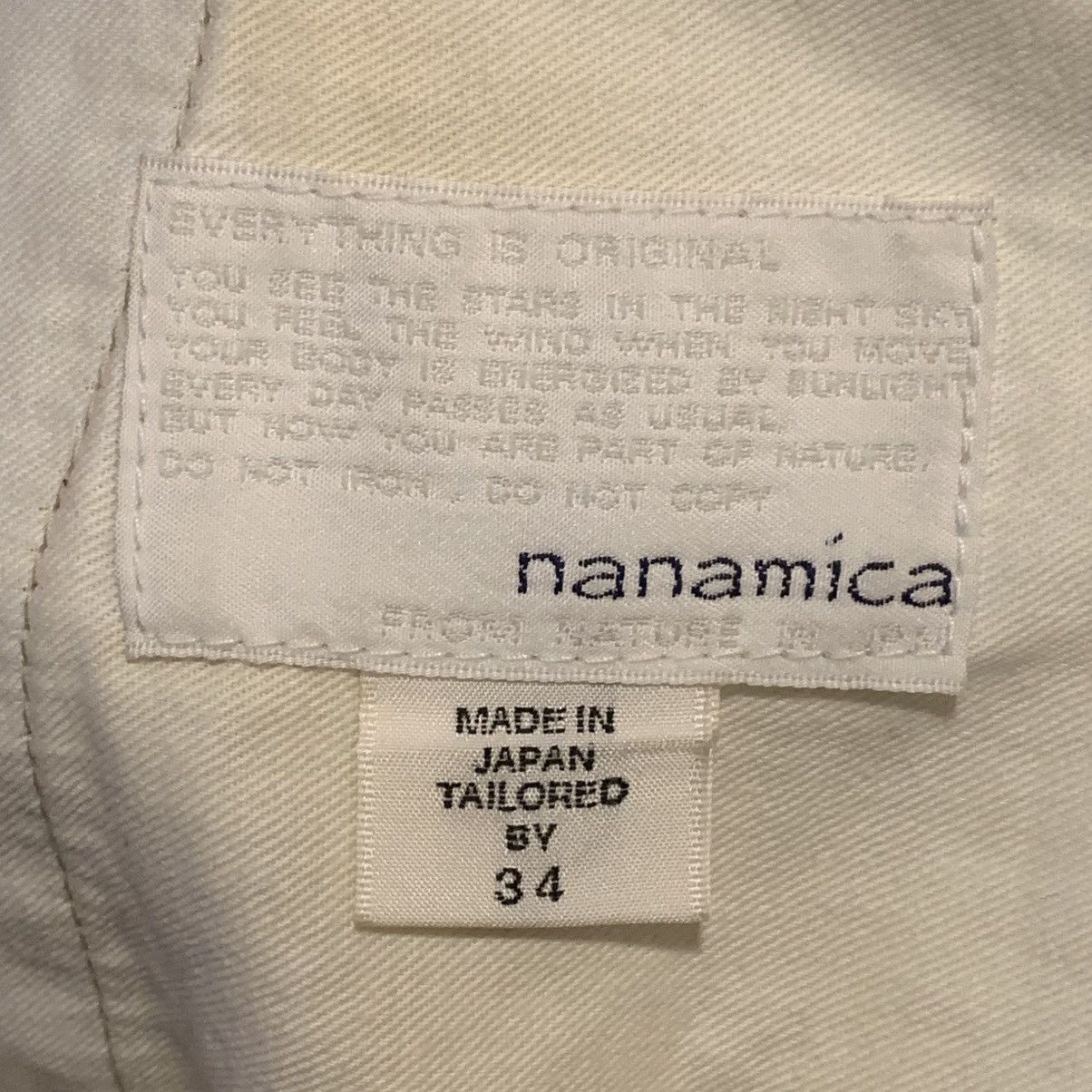 Nanamica NANAMICA CHINO X HIKE CUFF PANTS Size US 34 / EU 50 - 4 Thumbnail