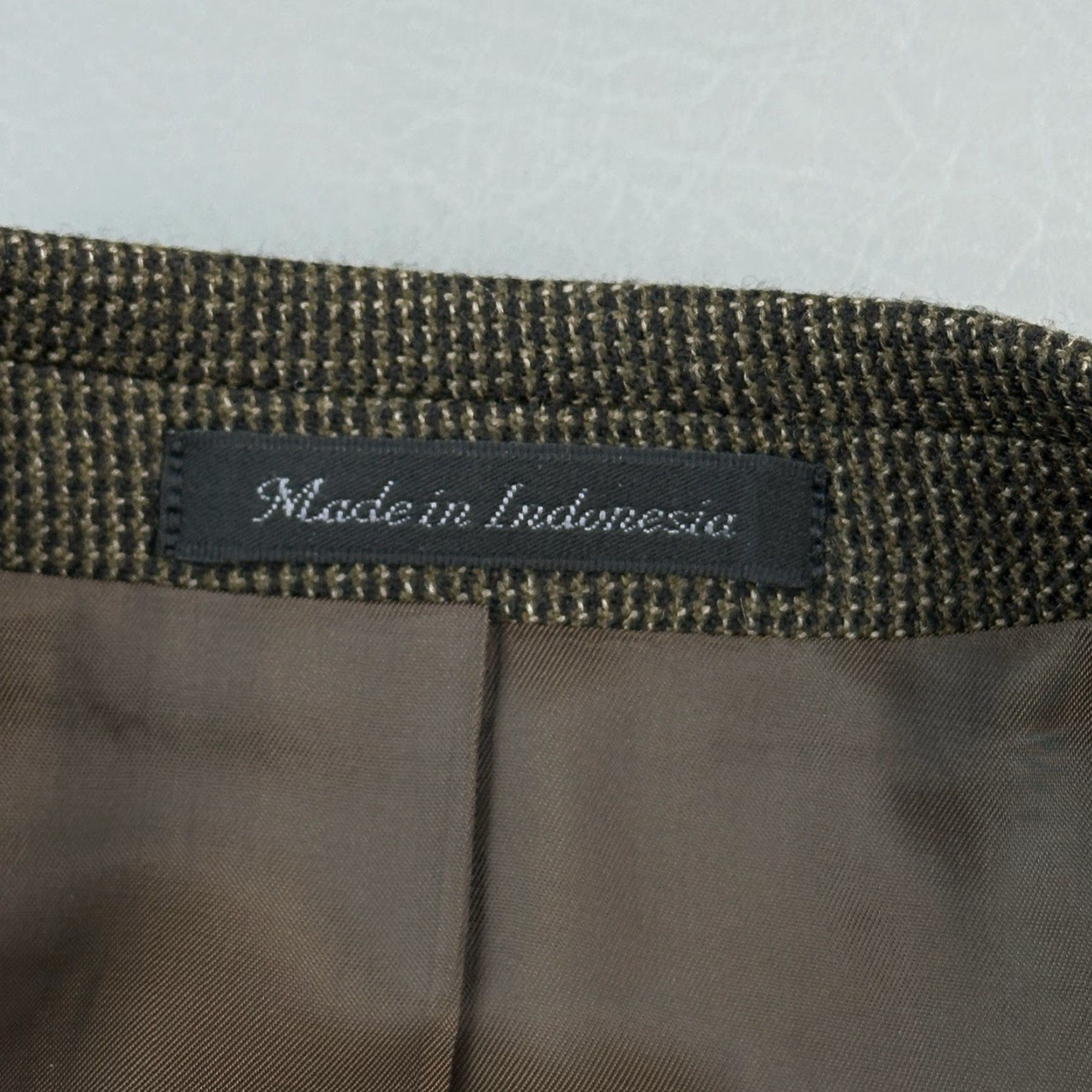 Ralph Lauren Lauren Ralph Lauren Blazer Mens 42L Brown Wool Sport Coat Jacket Business Casual Size 42R - 7 Thumbnail