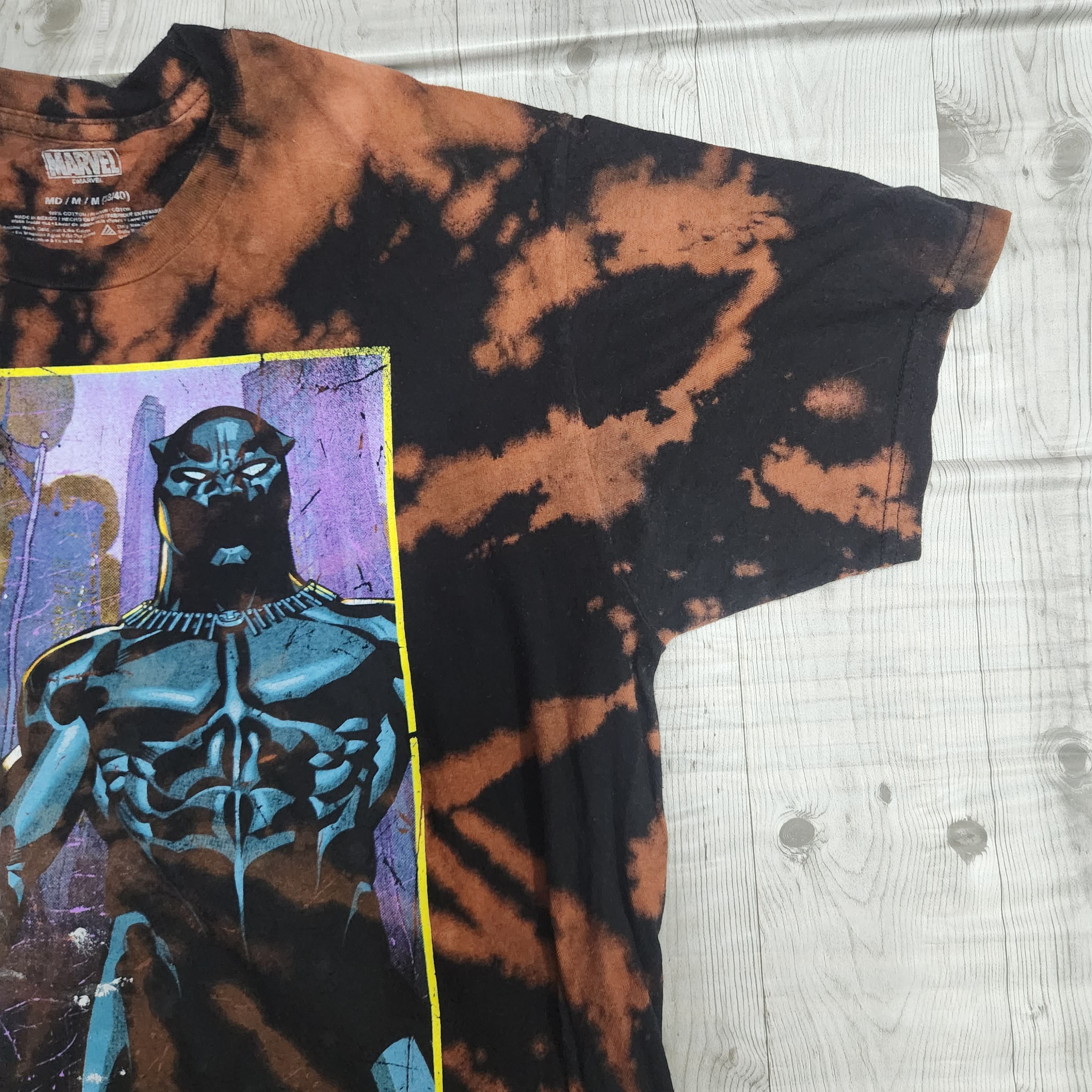 Cartoon Network × Marvel Comics Mad Engine Black Panter Marvel Comic Tye Dye Size US M / EU 48-50 / 2 - 7 Thumbnail
