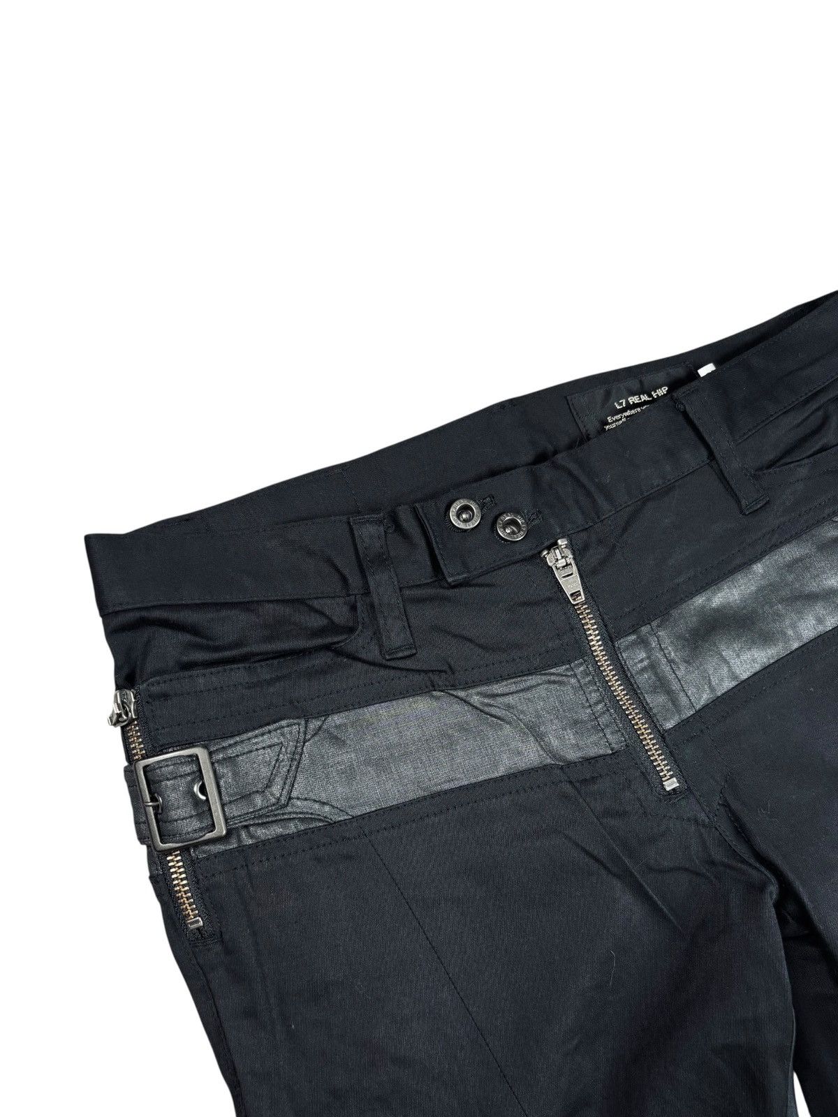 Yasuyuki Ishii 2000s L7 Real Hip - Vkei Style Rider Pants Size US 29 - 3 Thumbnail