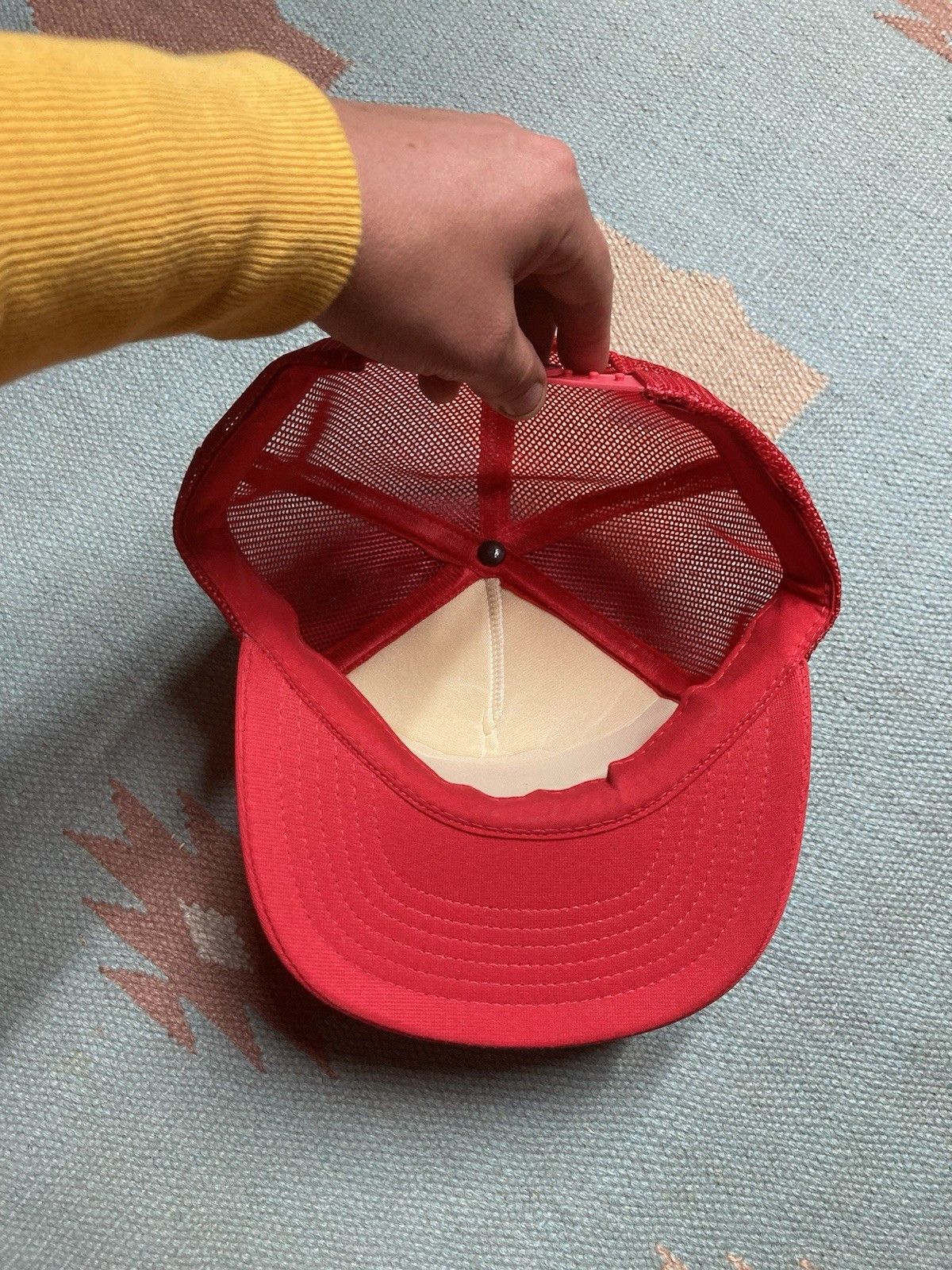Vintage Vtg trucker hat big L lumberland grand ledge Michigan SnapBa Size ONE SIZE - 5 Thumbnail