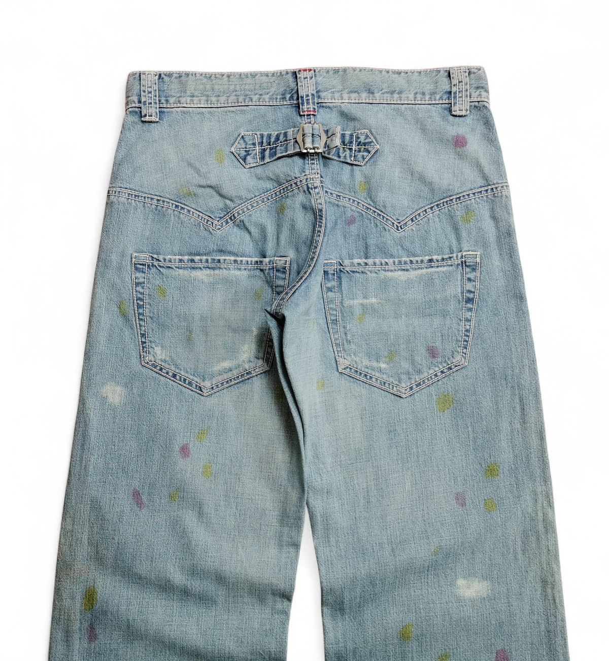 Sunao Kuwahara Sunaokuwahara baggy jeans Size 31" - 3 Thumbnail