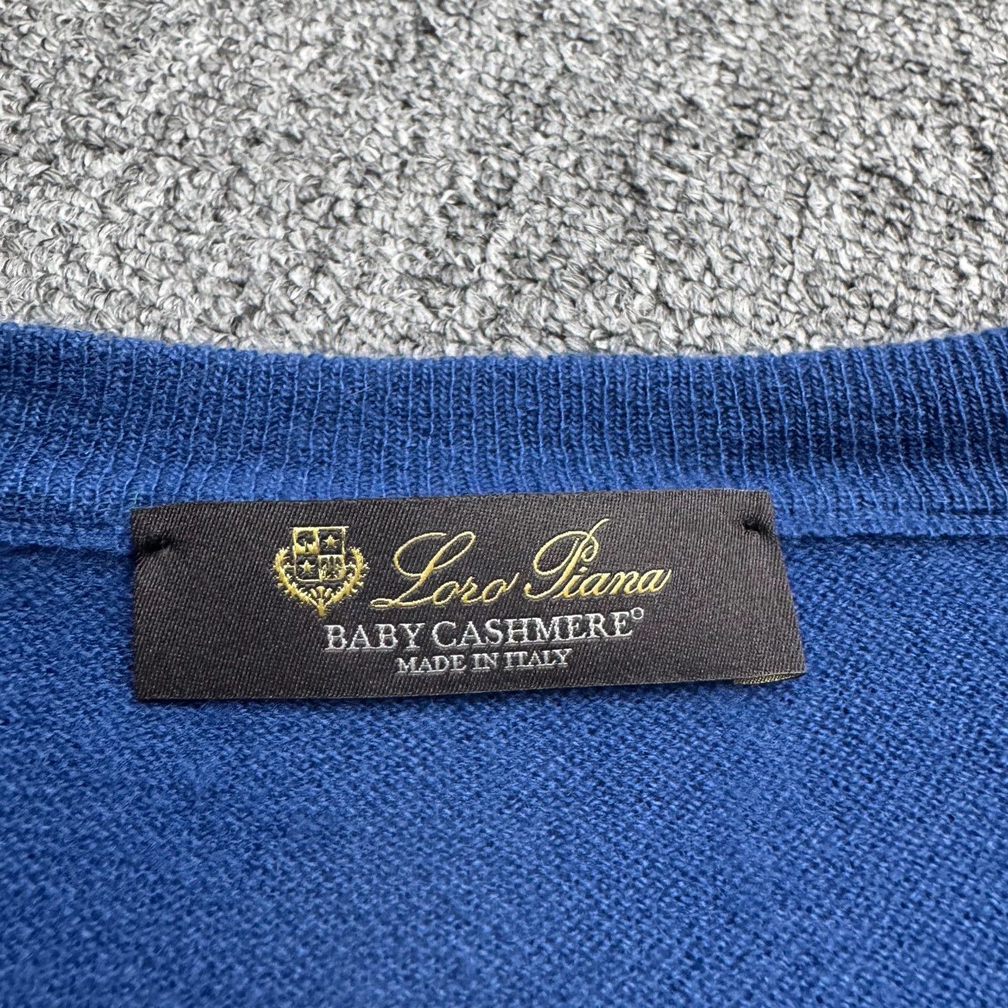 Loro Piana Loro Piana Baby Cashmere Knit Sweater 98 New 48 Size US M / EU 48-50 / 2 - 2 Thumbnail