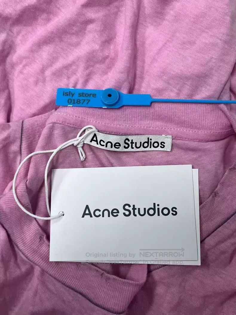 Acne Studios Acne Studios 1996 series vintage logo crewneck short-sleev Size L / US 10 / IT 46 - 4 Thumbnail