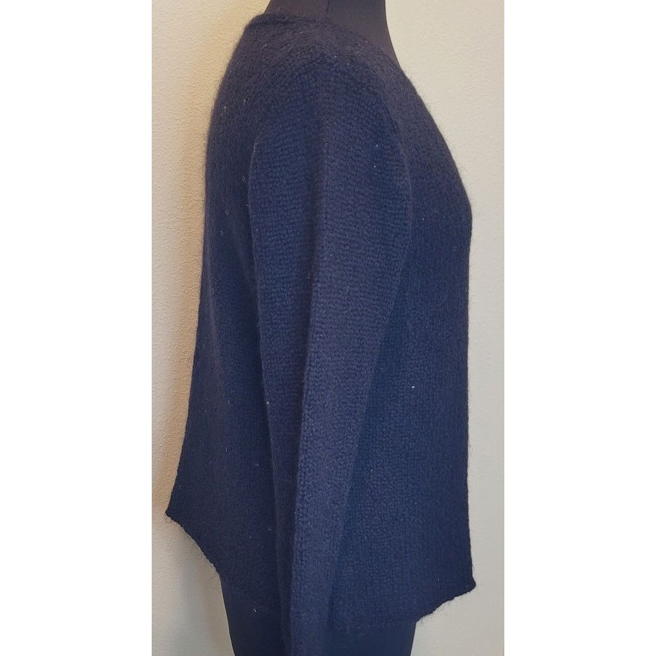 Eileen Fisher Eileen Fisher Wool Mohair Sequin Pullover Sweater – Black M Size M / US 6-8 / IT 42-44 - 3 Thumbnail