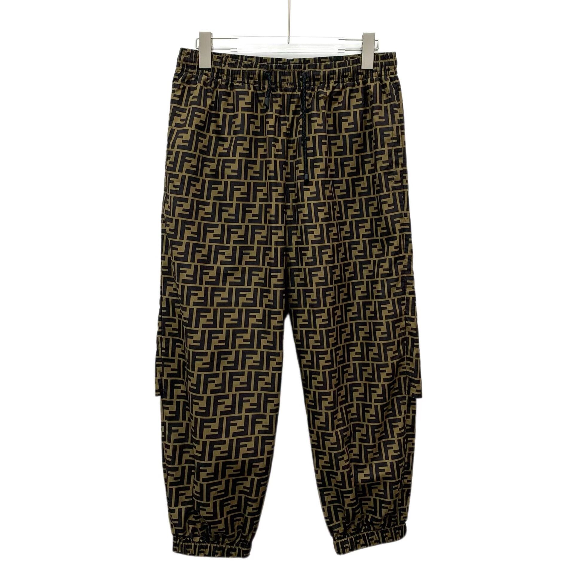 Fendi Fendi All-Over FF Monogram Cargo Joggers IT 46 Size US 30 / EU 46 - 1 Thumbnail