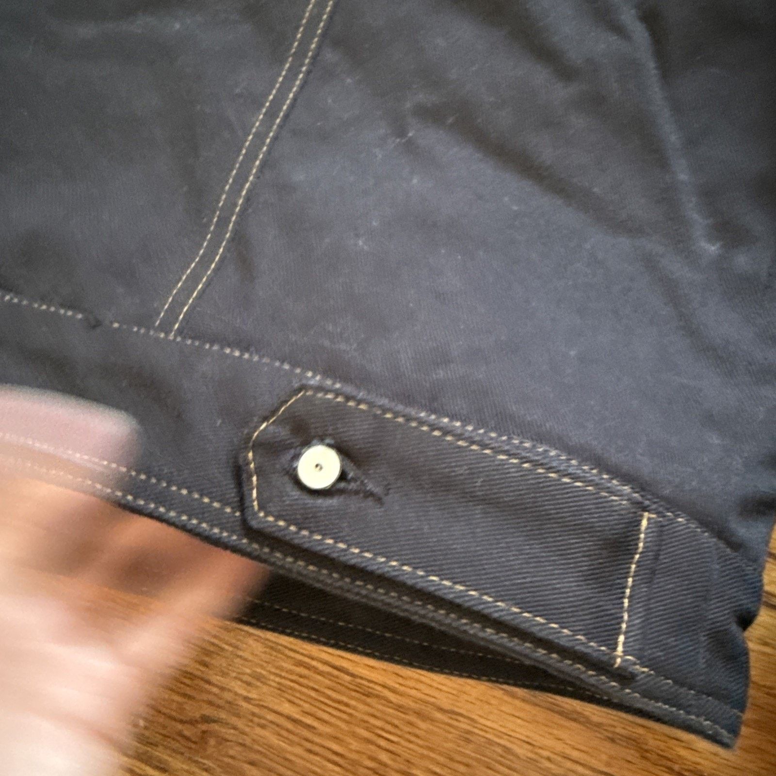 Other Kwame adusei KARD DENIM JACKET - ONE SIZE / BLACK Size US L / EU 52-54 / 3 - 11 Thumbnail