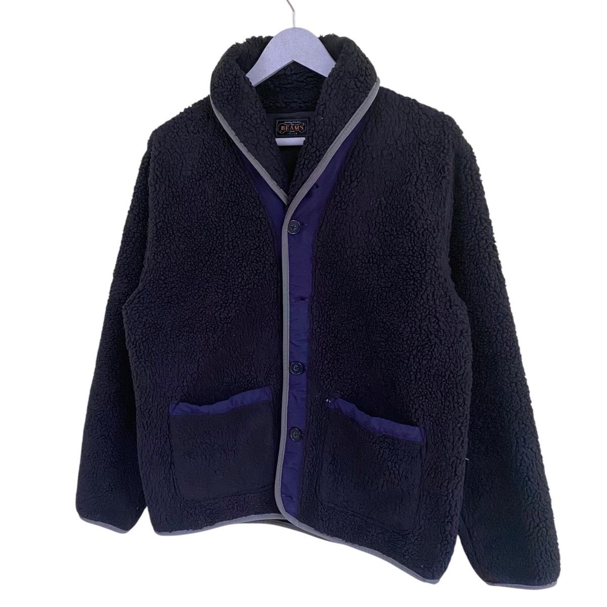 Beams Plus × Japanese Brand × Tornado Mart 💥BEAMS JAPAN BOA FLEECE SHAWL COLLAR JACKET Size US M / EU 48-50 / 2 - 2 Thumbnail