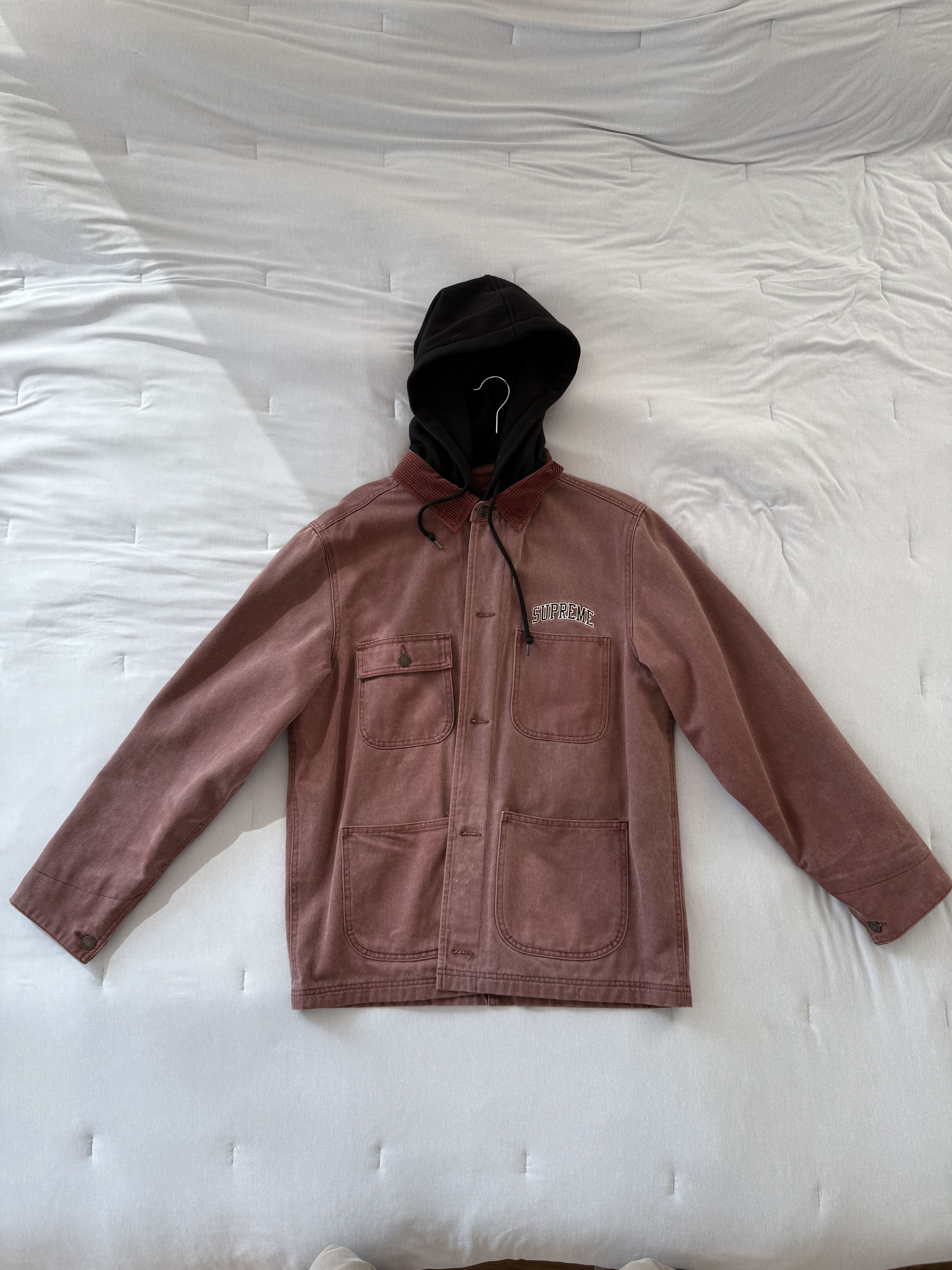 Supreme Supreme Cow Velvet Chore Coat | Grailed