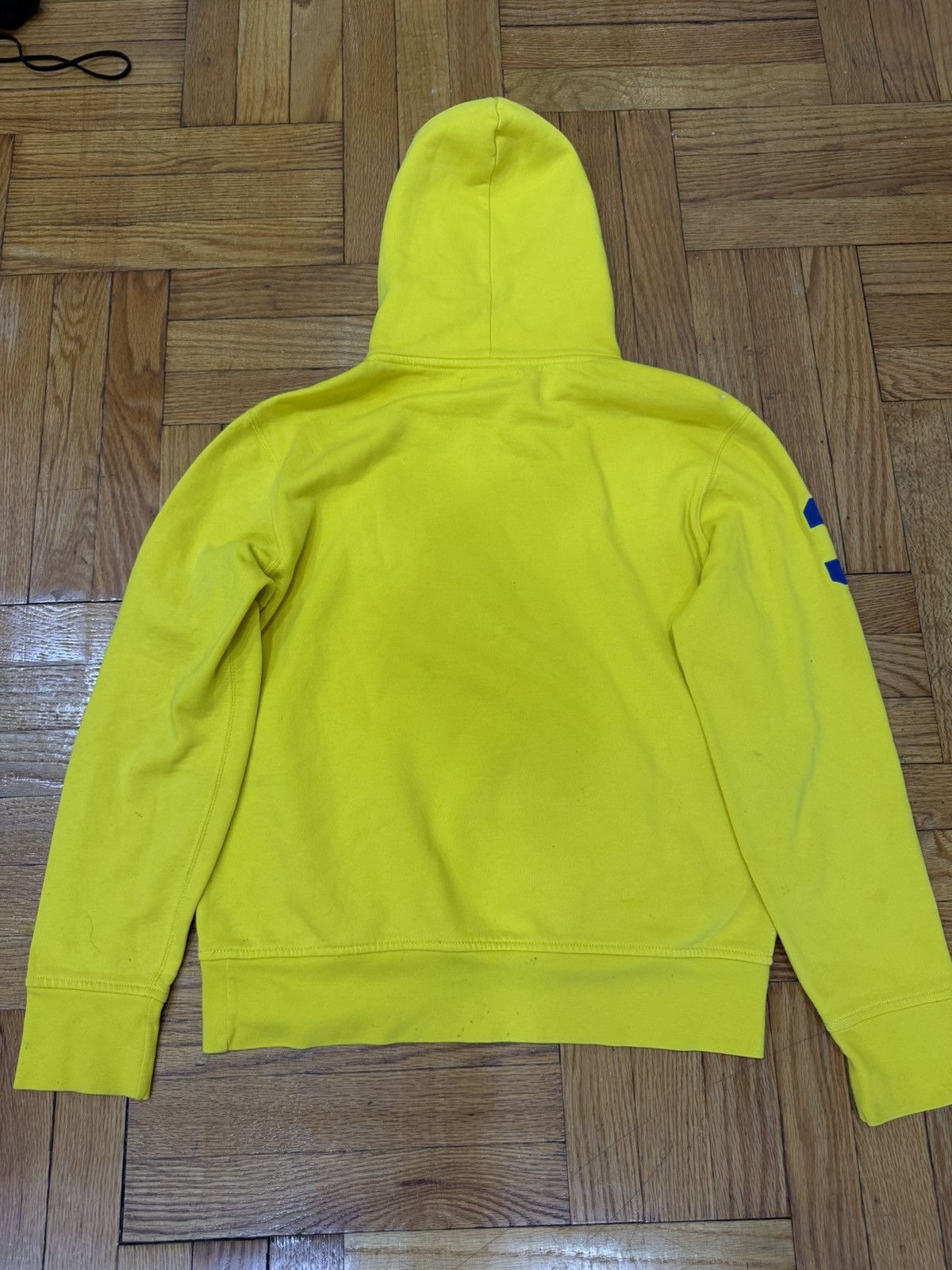 Polo Ralph Lauren Polo Ralph Lauren Big Pony Yellow Hoodie Size Size US M / EU 48-50 / 2 - 2 Thumbnail
