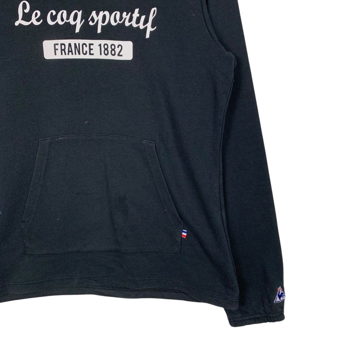Le Coq Sportif LE COQ SPORTIF Big Logo Pullover Hoodies #1590-C71 Size L / US 10 / IT 46 - 4 Thumbnail