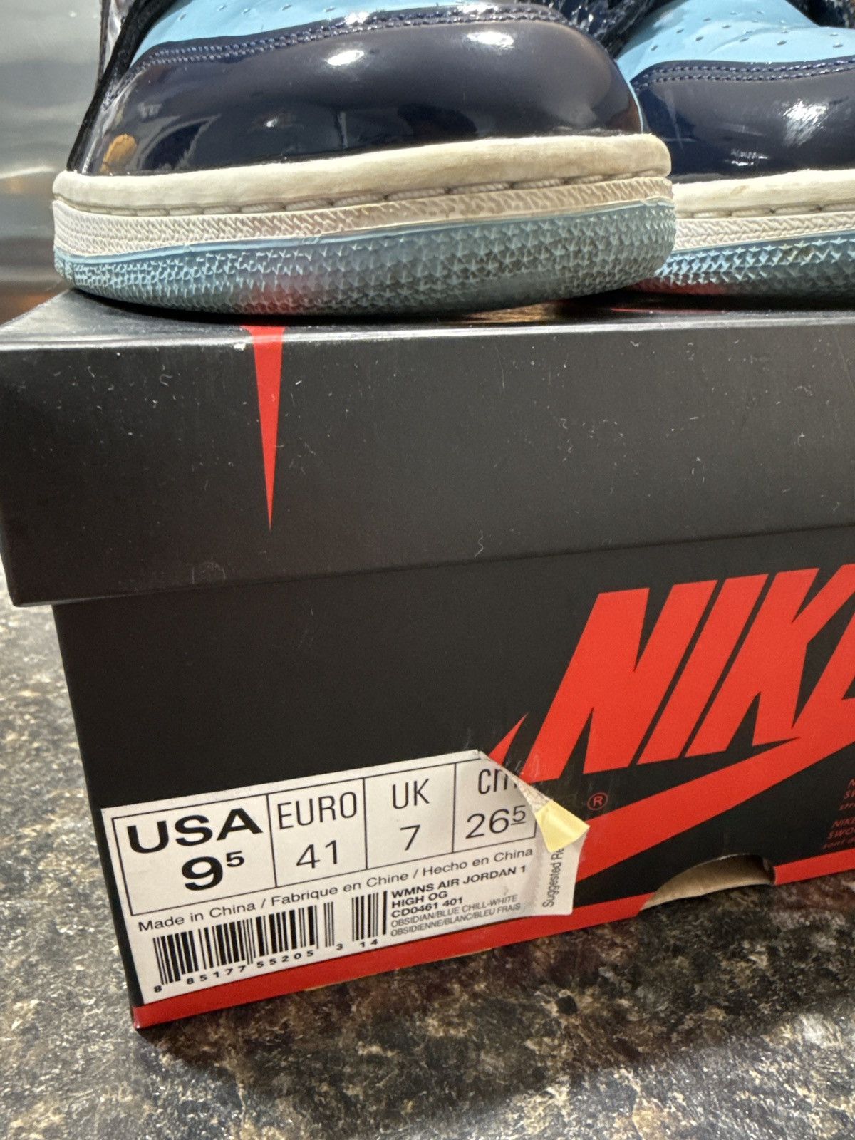 Jordan 1 UNC Patent (Women/)