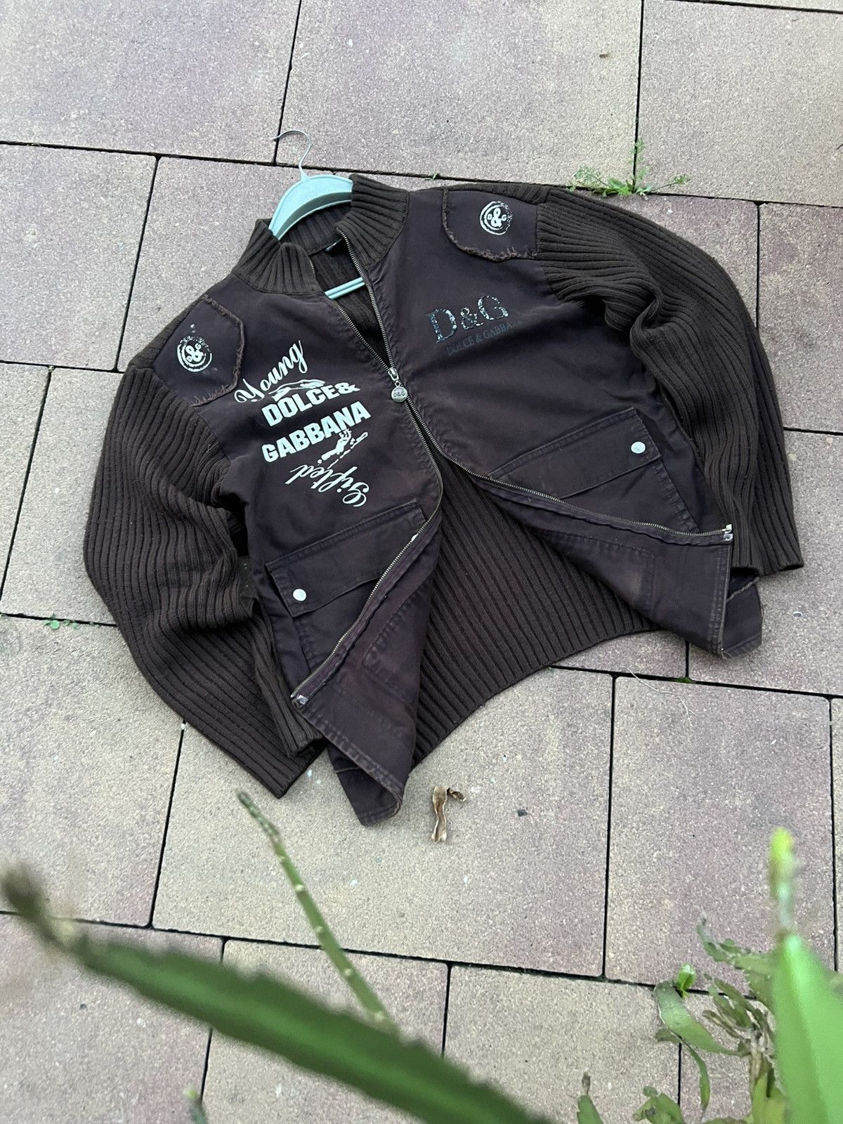 Japanese Brand 🖤VTG RICK OWENS STYLE DOLCE&GABANNA DISTRESSED JAPANESE Y2K Size US M / EU 48-50 / 2 - 6 Thumbnail