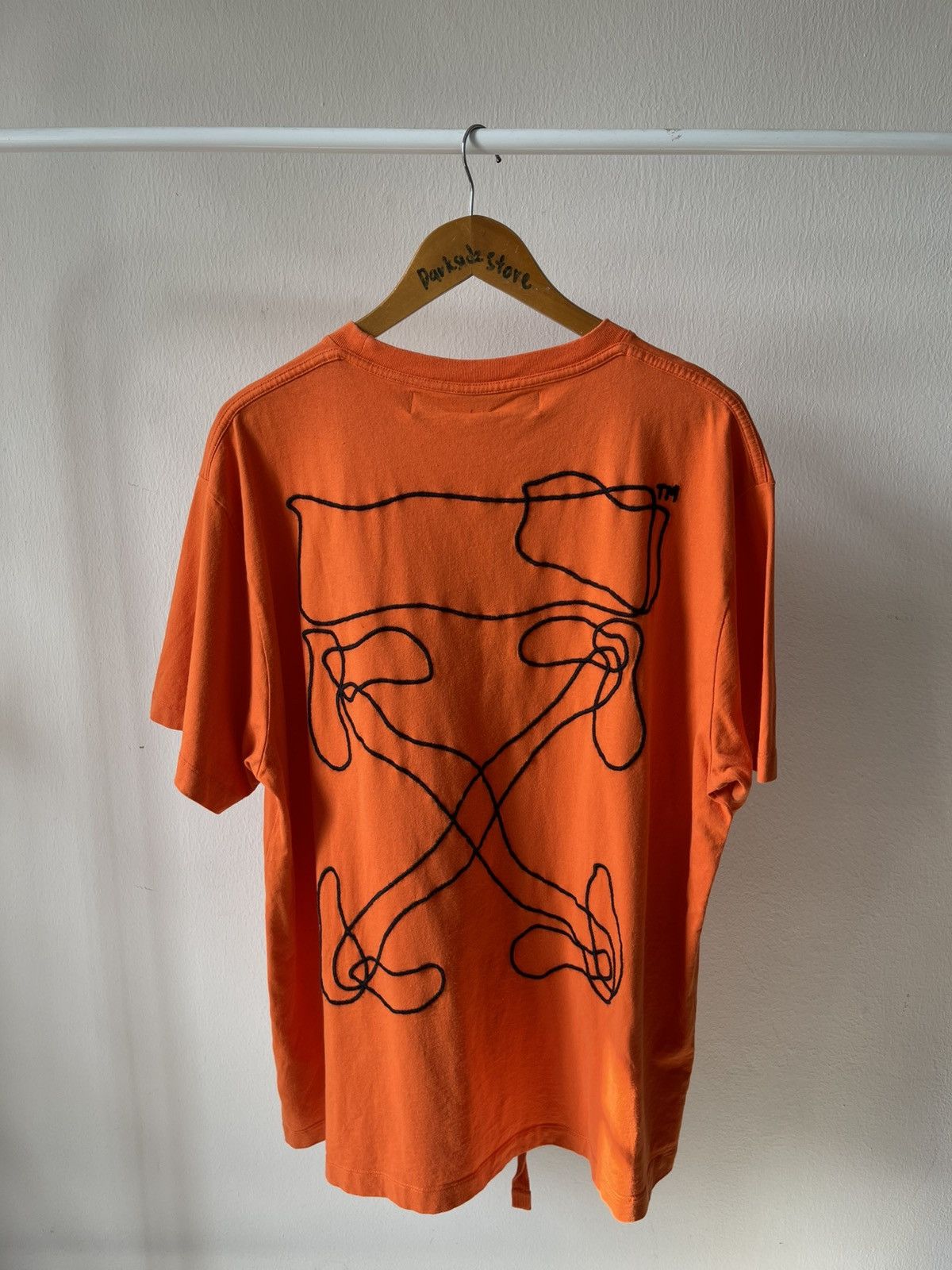 Off-White F/W2020 Off White Orange Tee A1 Size US XL / EU 56 / 4 - 1 Thumbnail