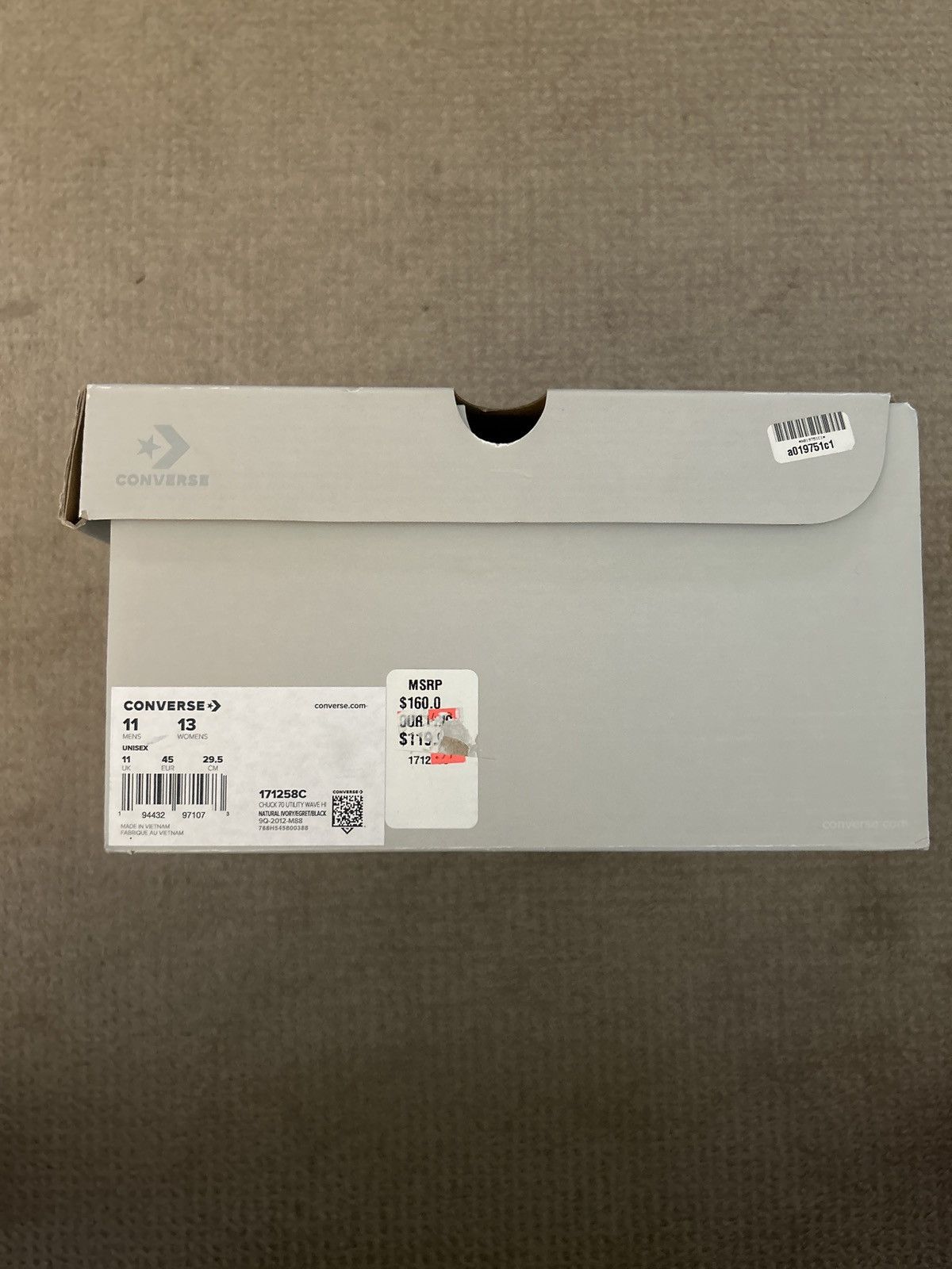 Converse × Kim Jones Converse x Kim Jones Chuck 70 Size US 11 / EU 44 - 7 Thumbnail