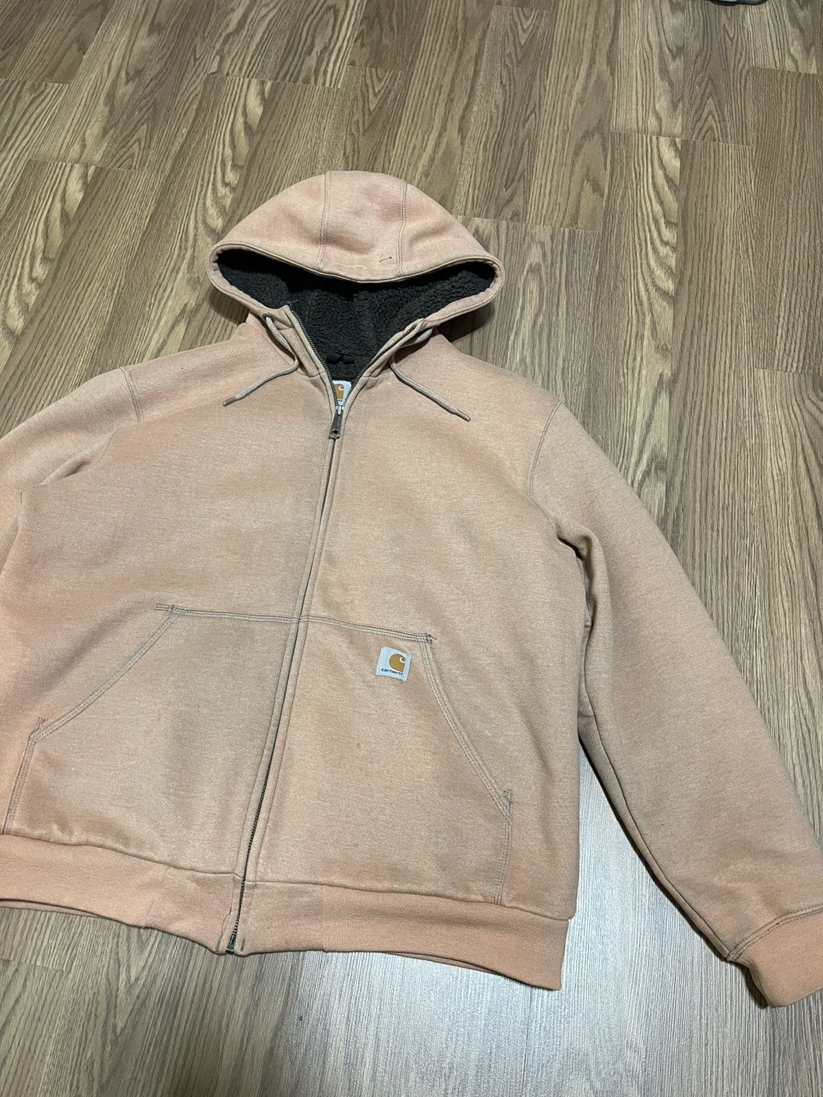 Carhartt Faded Carhartt Sherpa lined zip-up hoodie Size US L / EU 52-54 / 3 - 1 Thumbnail