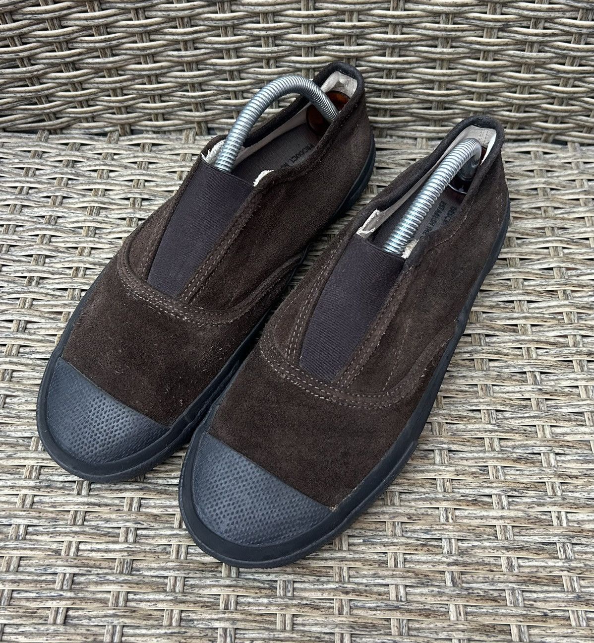 Reproduction of Found Reproduction Of Found Brown Suede Italian Military Trainer Size US 6.5 / EU 39-40 - 2 Thumbnail