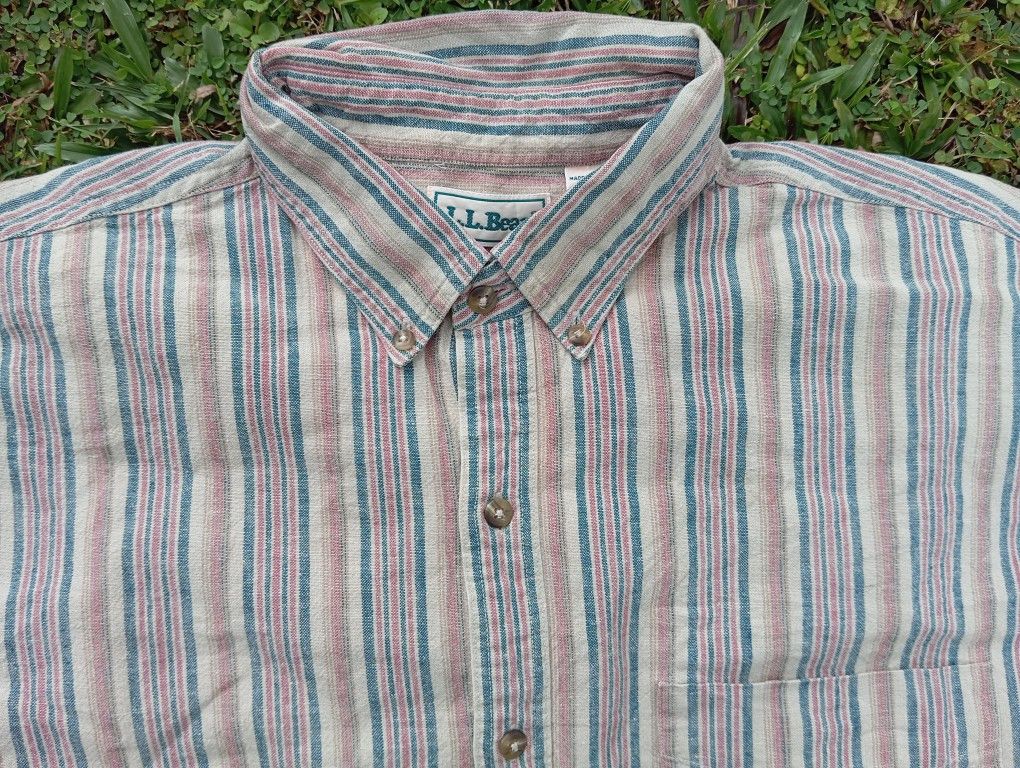 L.L. Bean LL Bean 🏕️ Vtg shirt outdoor casual Size US L / EU 52-54 / 3 - 1 Thumbnail