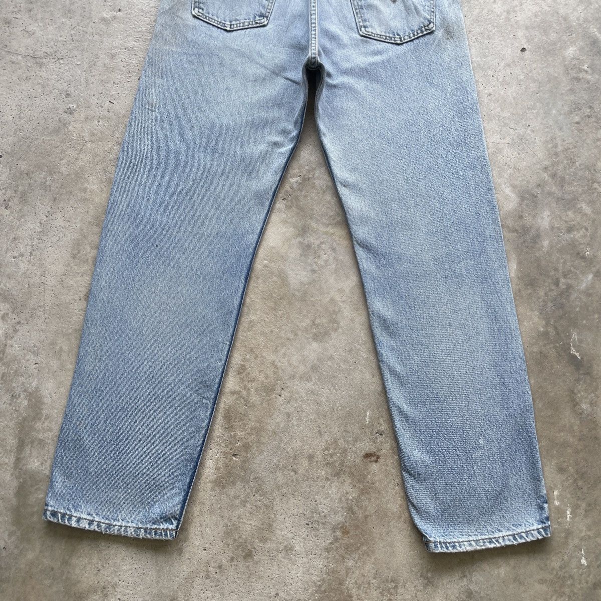 Jean × Levi's 1990s Levis 505 THRASHED Regular Fit Jeans Faded Pants W36 Size US 36 / EU 52 - 11 Thumbnail