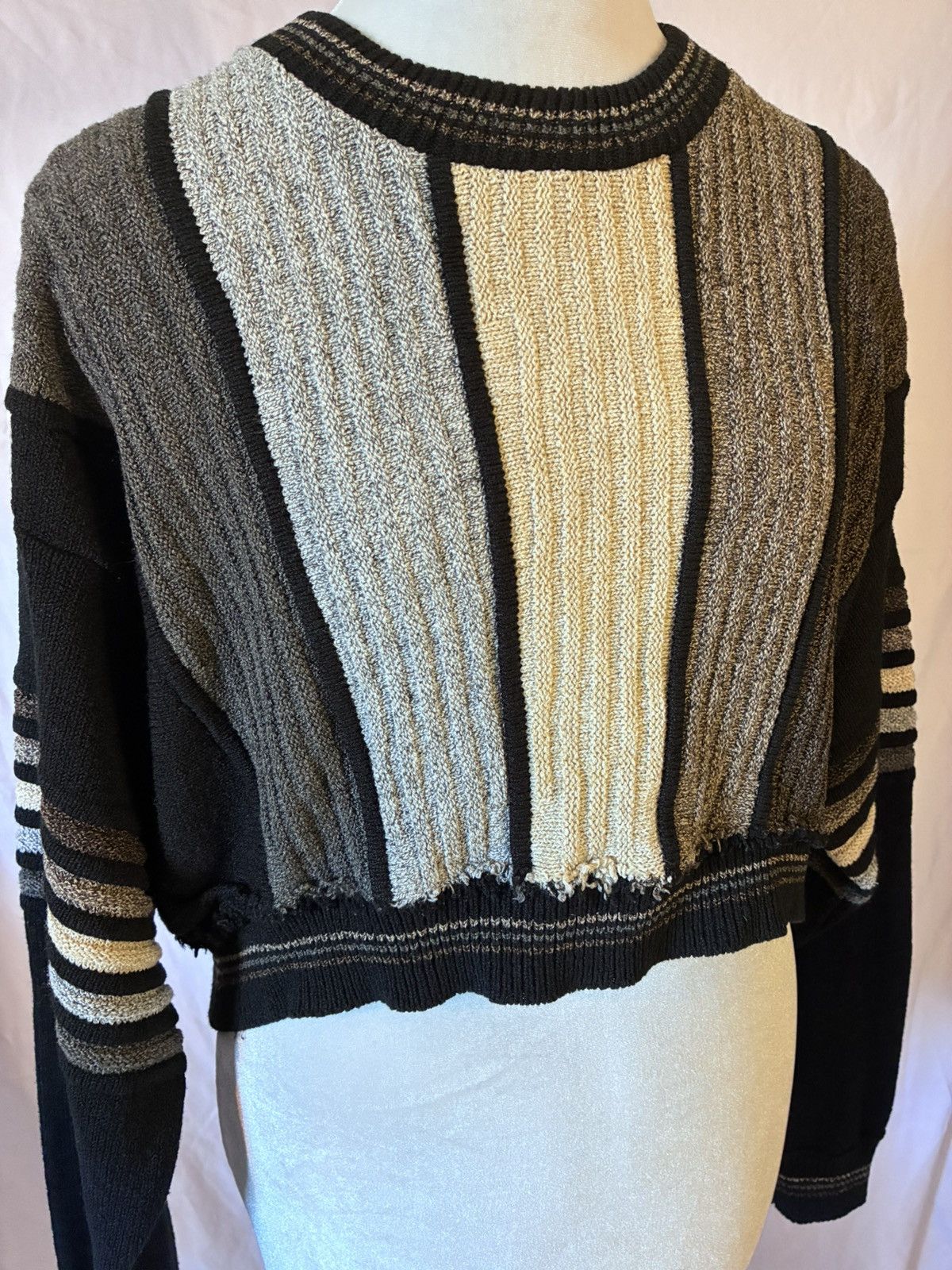 Protege Vintage Protege Collection Coogi Style 3D Knit Sweater Size L / US 10 / IT 46 - 2 Thumbnail