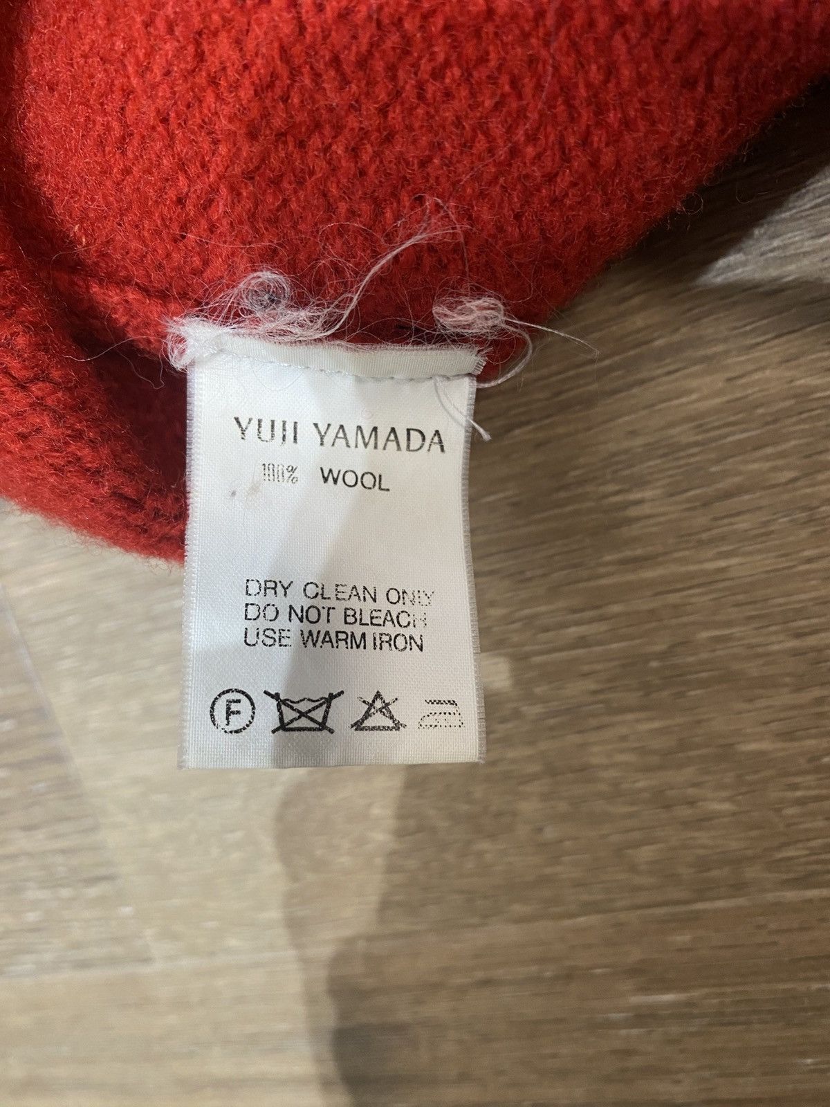 Yuji Yamada Yuji Yamada, Red Striped Zip-Up Cardigan Size US M / EU 48-50 / 2 - 7 Thumbnail