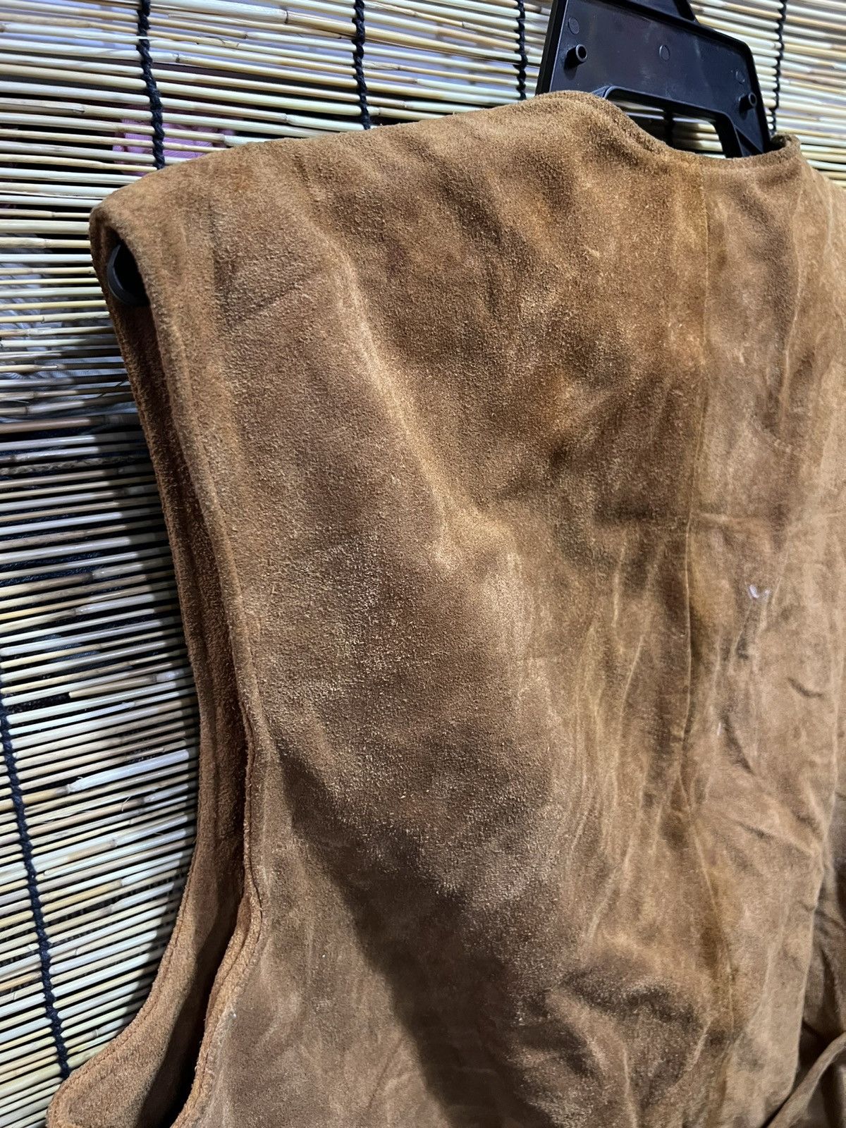 Roots Beavet roots vintage vest suede leather Size 38L - 5 Thumbnail
