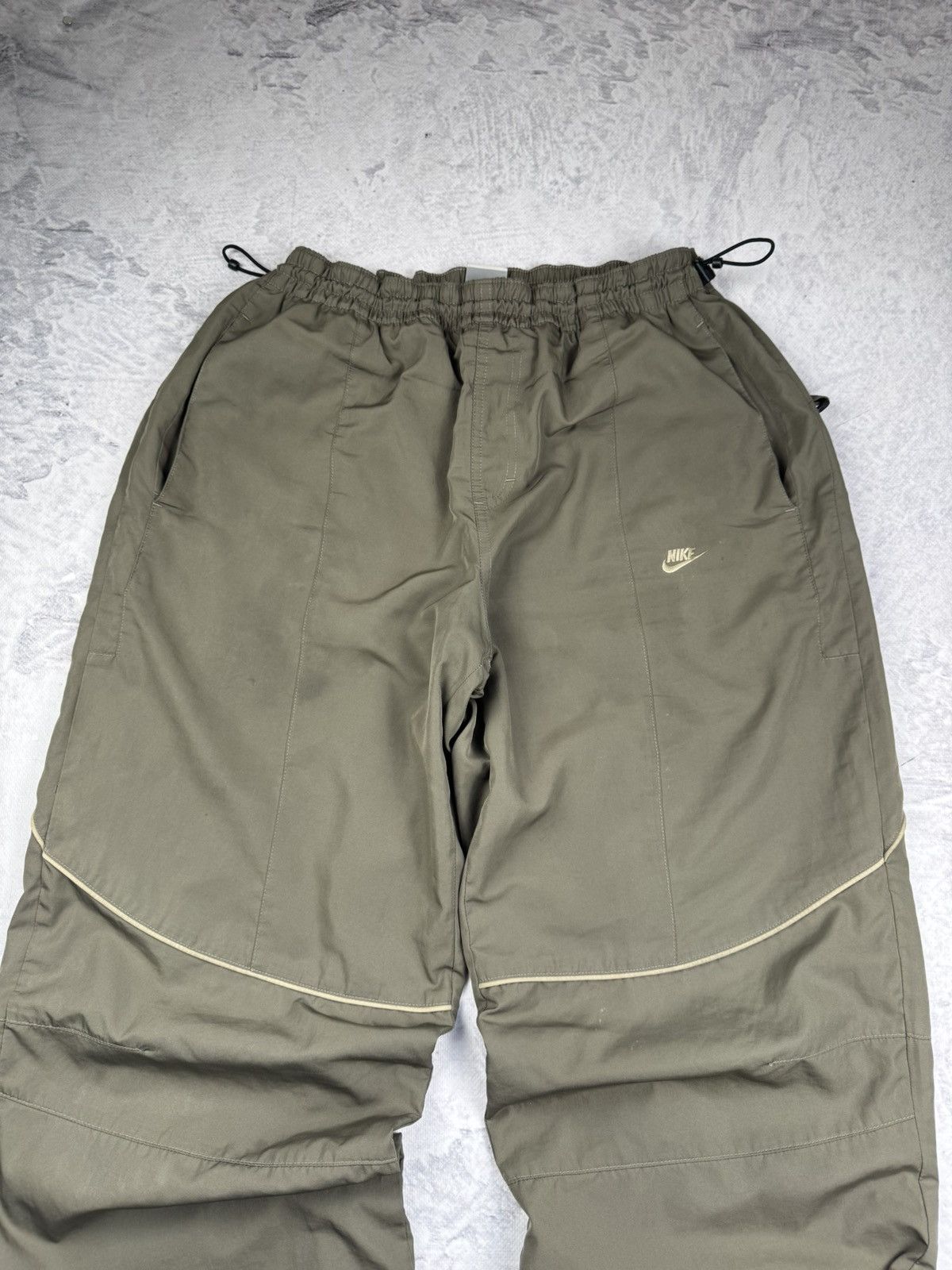 Nike × Vintage NIKE AIR MAX VINTAGE BASIC LOGO OVERSIZE BAGGY PANTS Size US 34 / EU 50 - 5 Thumbnail