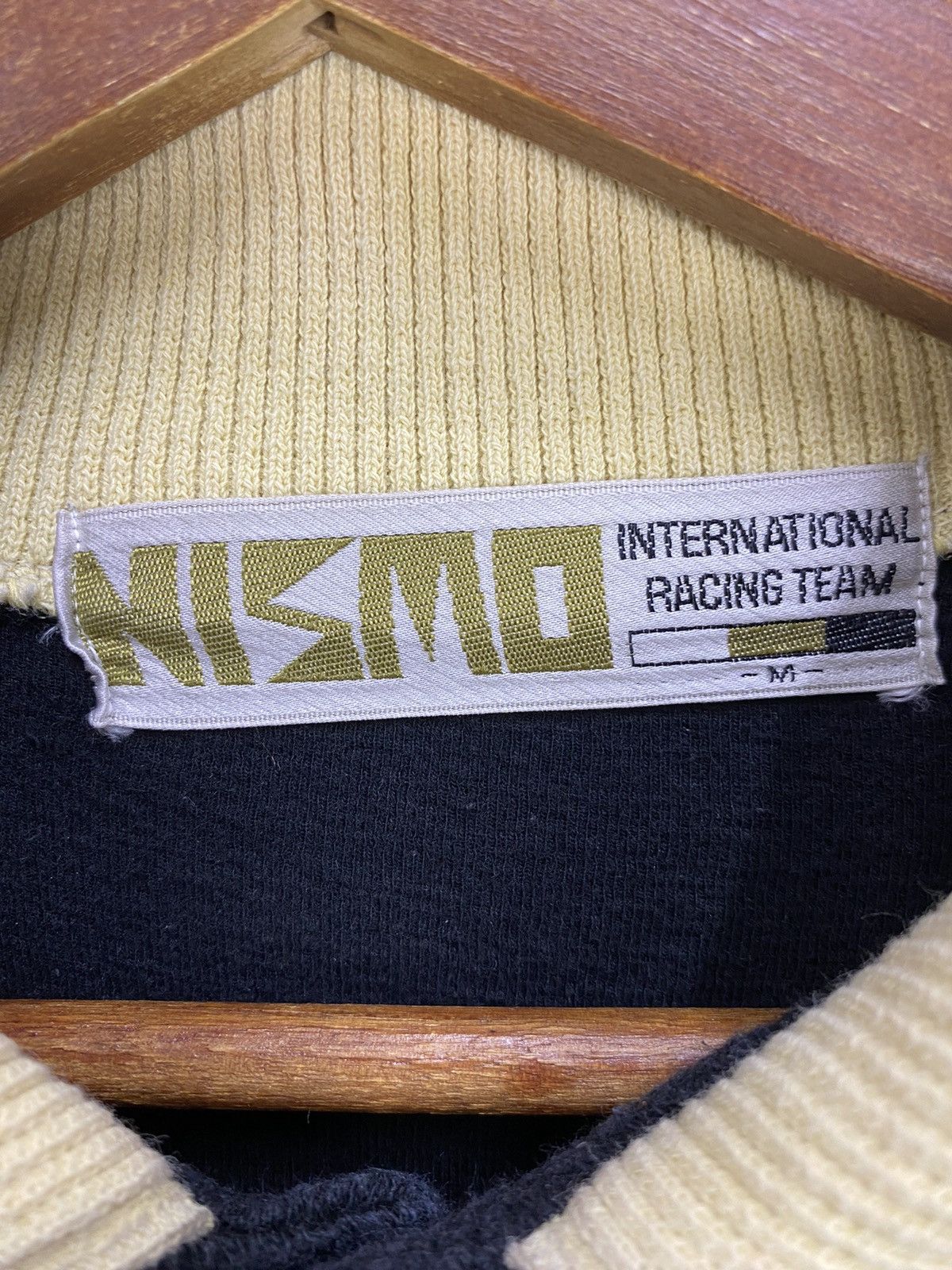 Nissan Vintage 90s NISMO International Racing Team Polo Sweatshirt Size US M / EU 48-50 / 2 - 7 Thumbnail