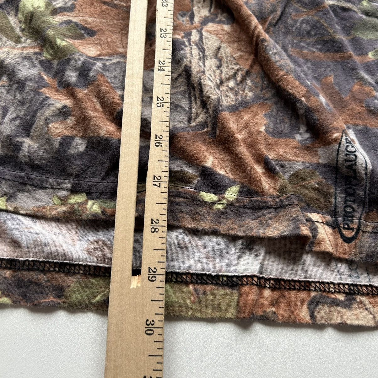 Vintage Vintage 2000s Tree Camo Henley Long Sleeve Shirt 2XL Rare Size US XXL / EU 58 / 5 - 6 Thumbnail