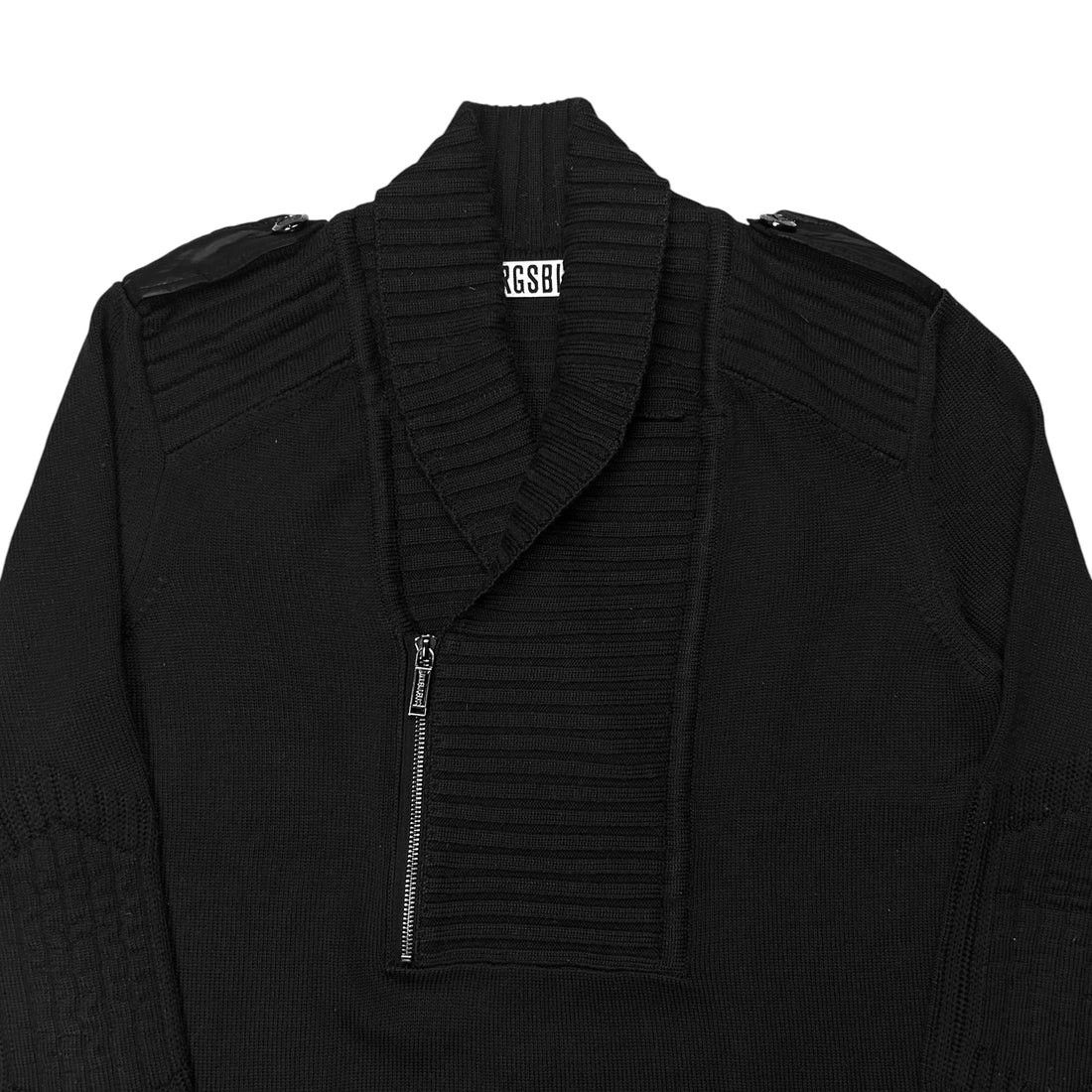 Dirk Bikkembergs Dirk Bikkembergs Military Zip Knit Sweater - AW10 Size US M / EU 48-50 / 2 - 4 Thumbnail