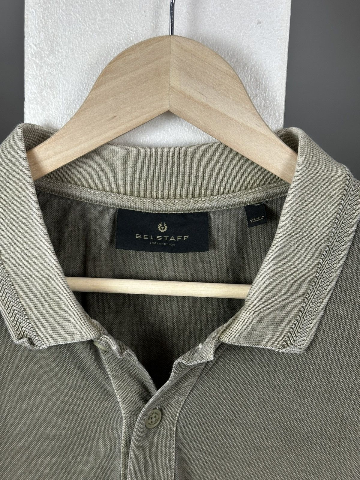 Belstaff Belstaff Polo Shirt Luxury Designer Streetwear England Size US XL / EU 56 / 4 - 4 Thumbnail