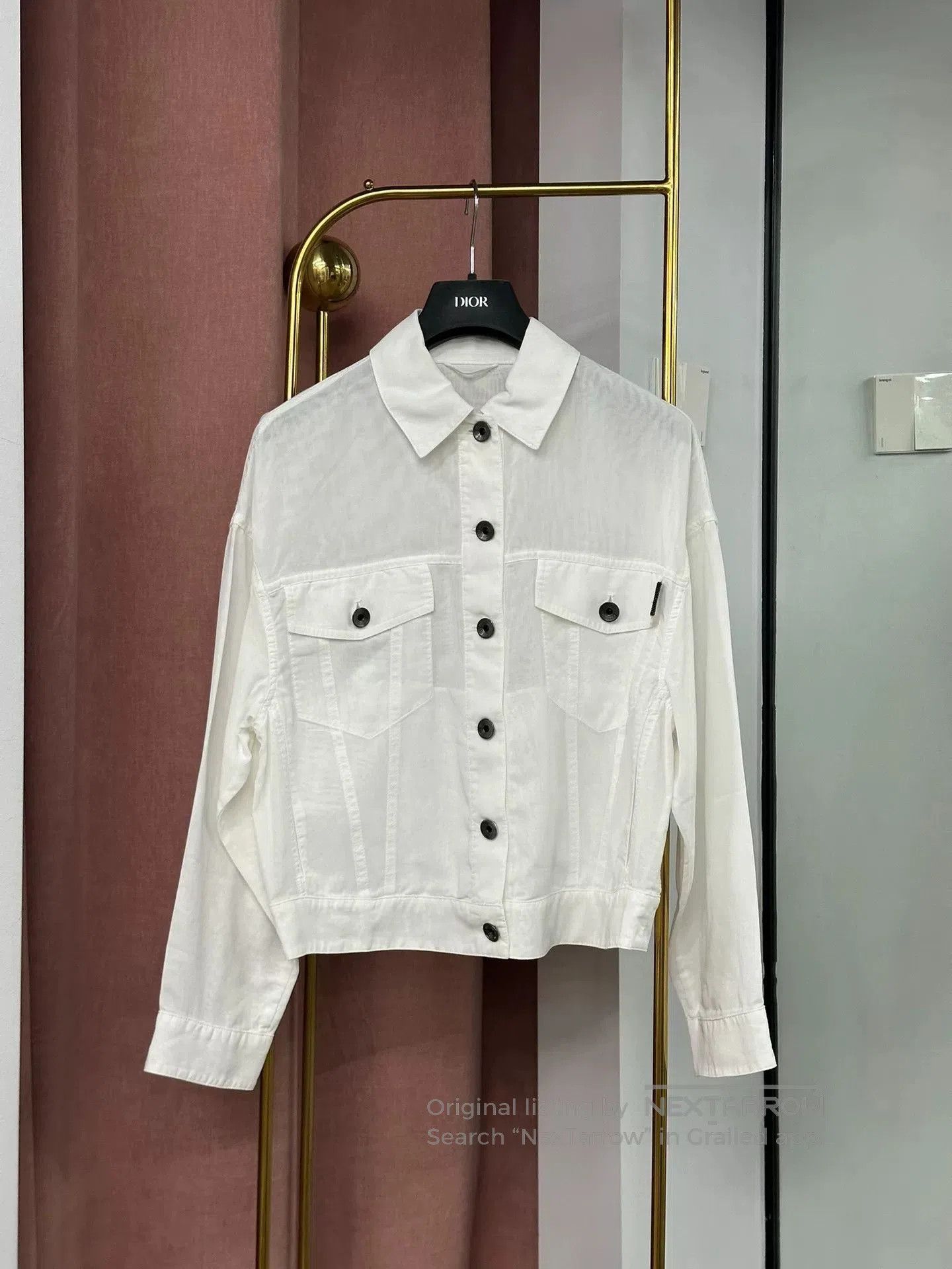 Brunello Cucinelli Brunello Cucinelli White Long Sleeve Shirt. Size US S / EU 44-46 / 1 - 1 Thumbnail