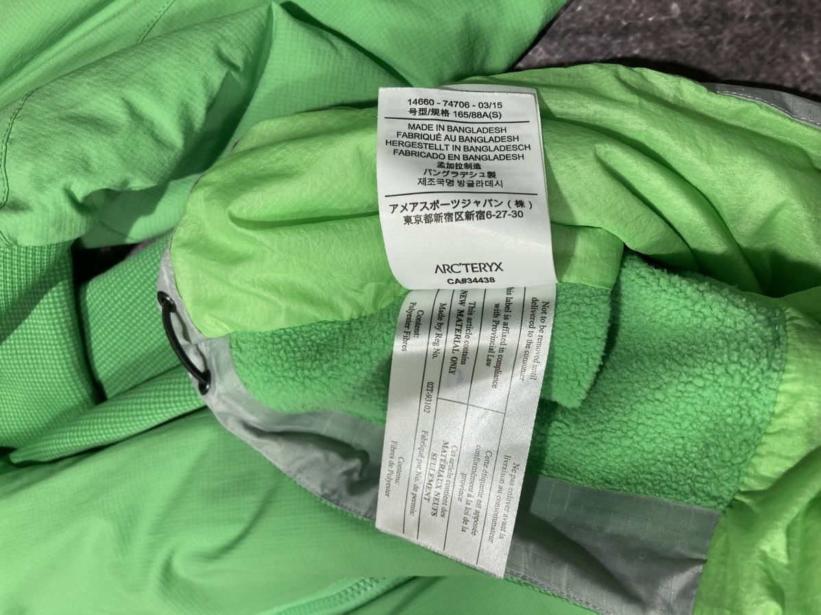 Arc'teryx Arcteryx Atom LT Women’s Zip Jacket Size S / US 4 / IT 40 - 7 Thumbnail