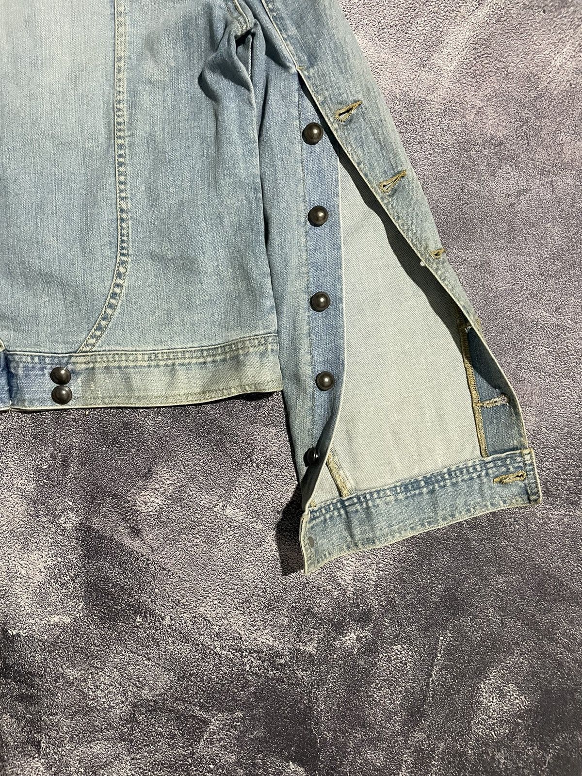 Blue Blue Japan Blue Blue Japan Napoleon Distresed Denim Jackets Size M / US 6-8 / IT 42-44 - 14 Thumbnail
