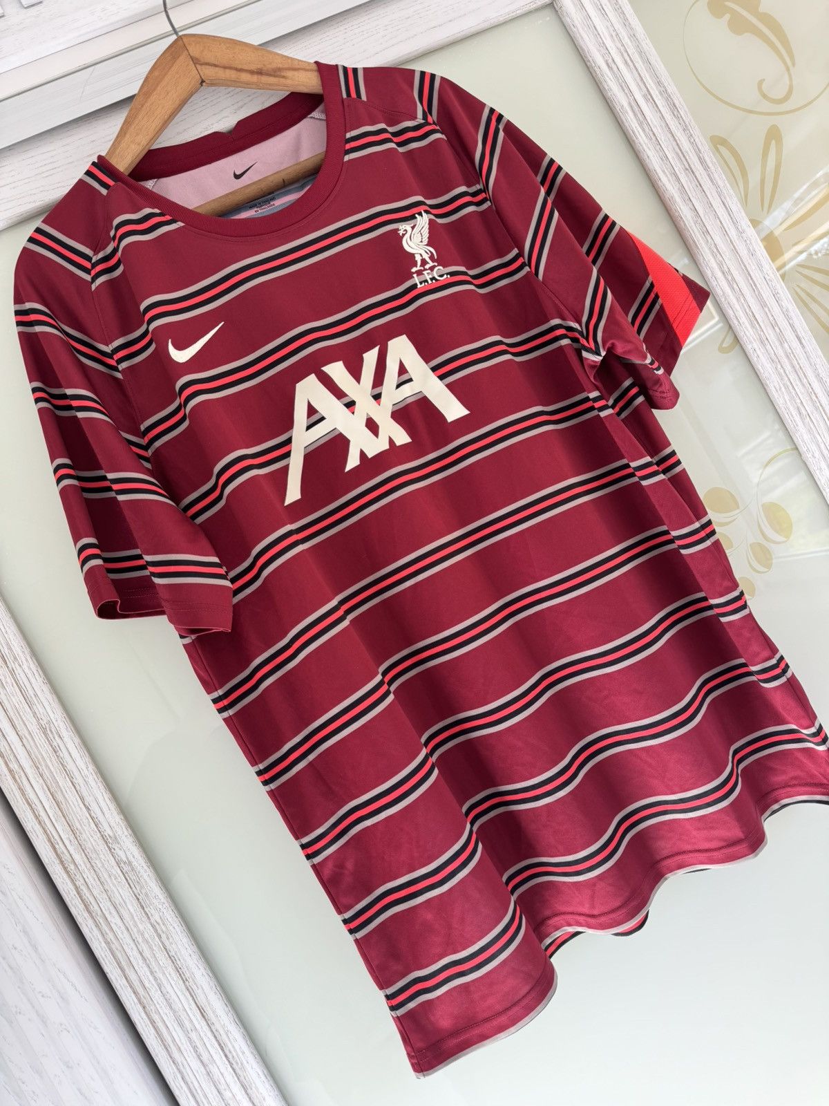 Nike Liverpool 2021-2022 Soccer Training Jersey Football Shirt Size US XXL / EU 58 / 5 - 4 Thumbnail