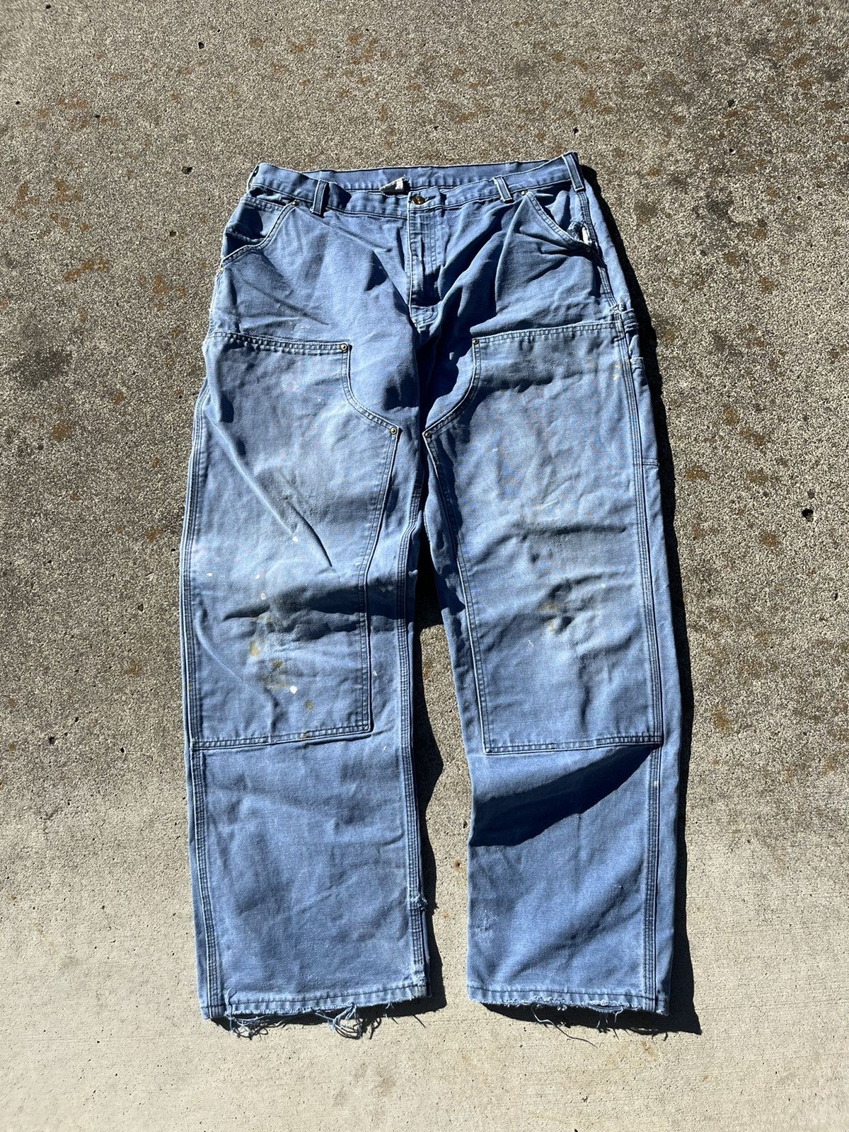 Carhartt × Vintage Vintage Carhartt double knees Size US 38 / EU 54 - 2 Thumbnail