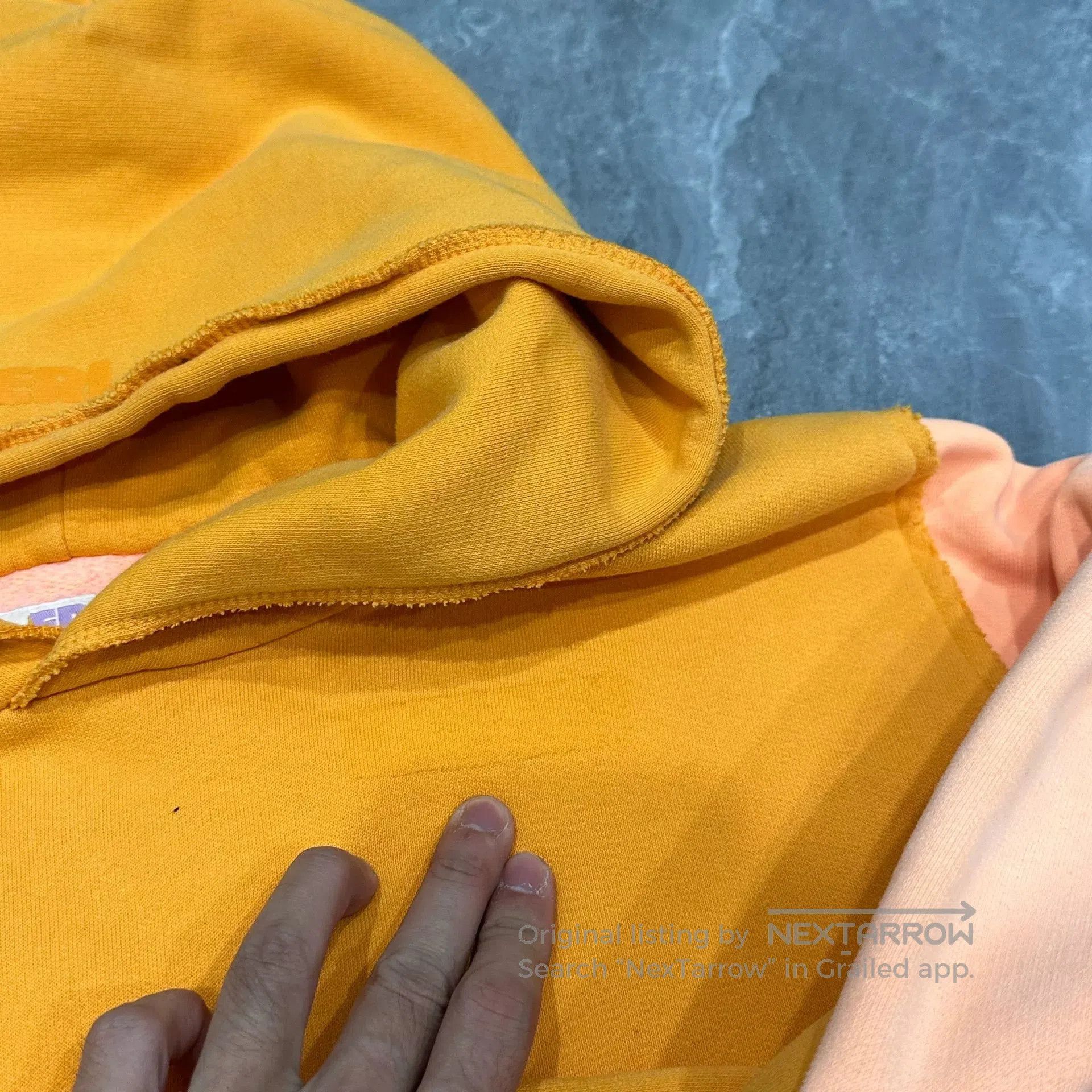 ERL ERL Salmon Orange Hoodie Sweatshirt. Size US L / EU 52-54 / 3 - 6 Thumbnail