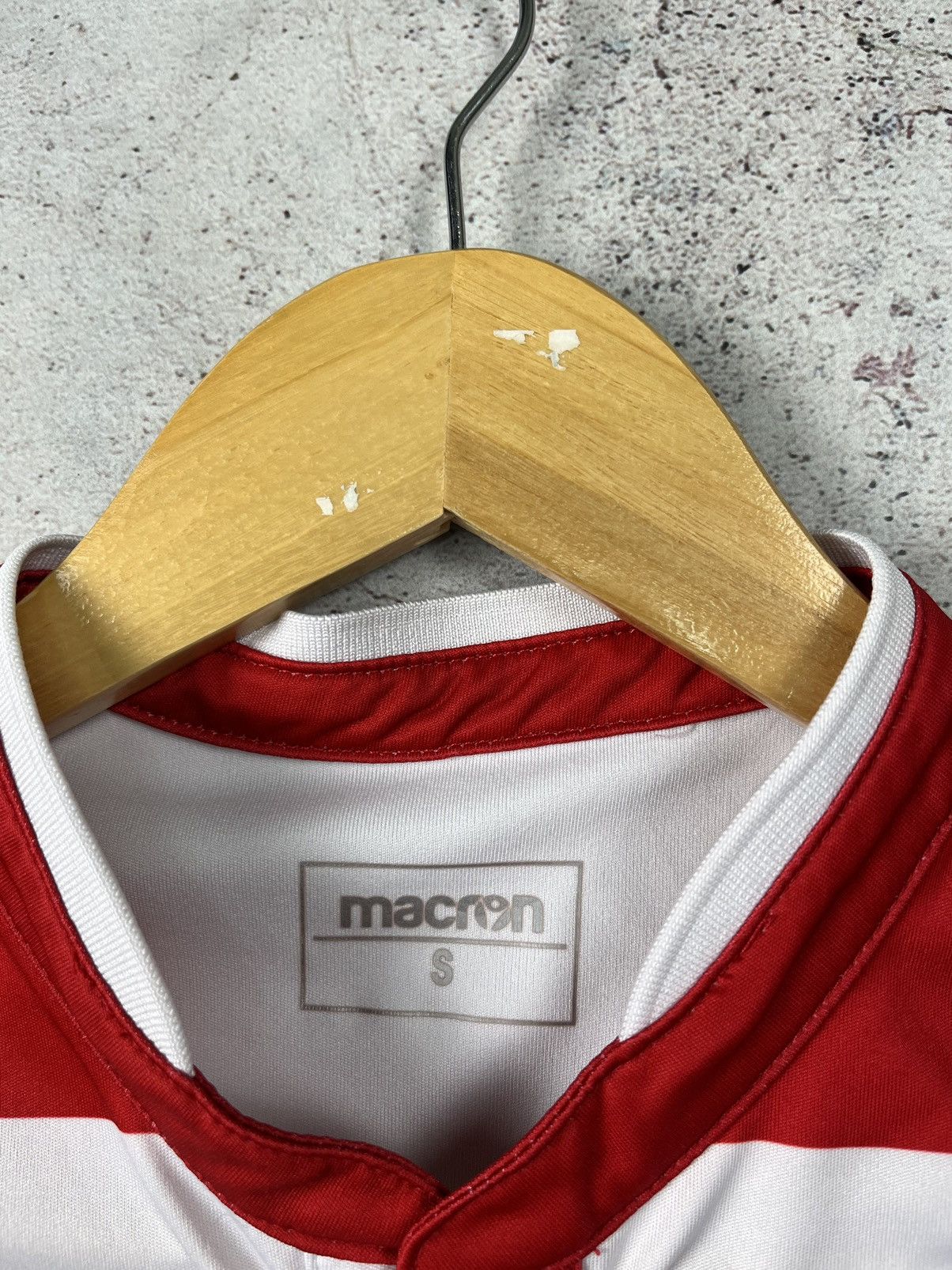 Macron Macron Fc Sion Home 2020/2021 Soccer Jersey Football Shirt Size US S / EU 44-46 / 1 - 3 Thumbnail