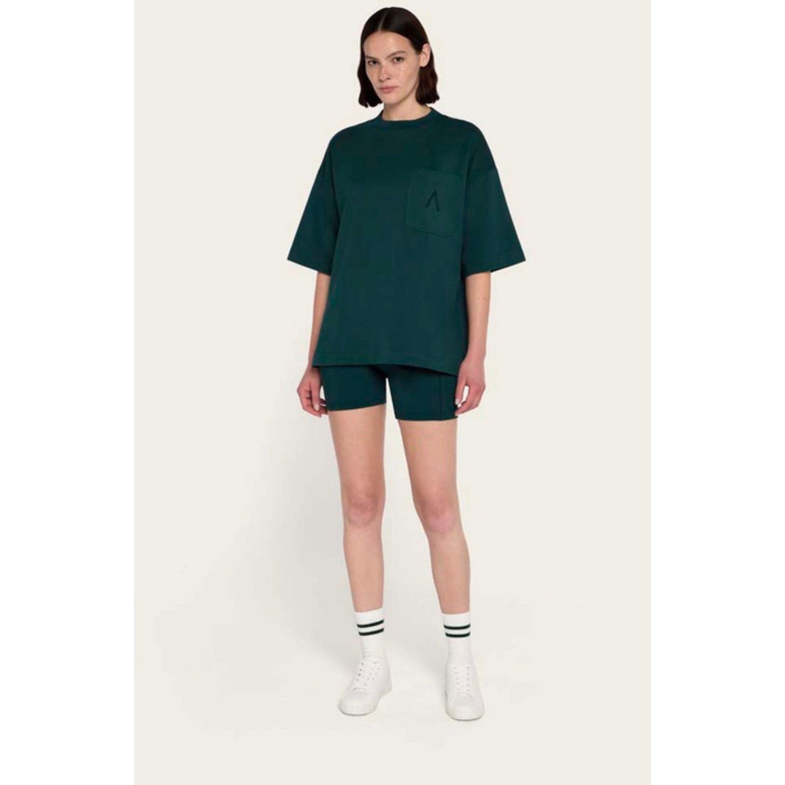 Other Aman Essentials Unisex Oversized Pocket Tee -Dark Green XL Size US XL / EU 56 / 4 - 2 Thumbnail